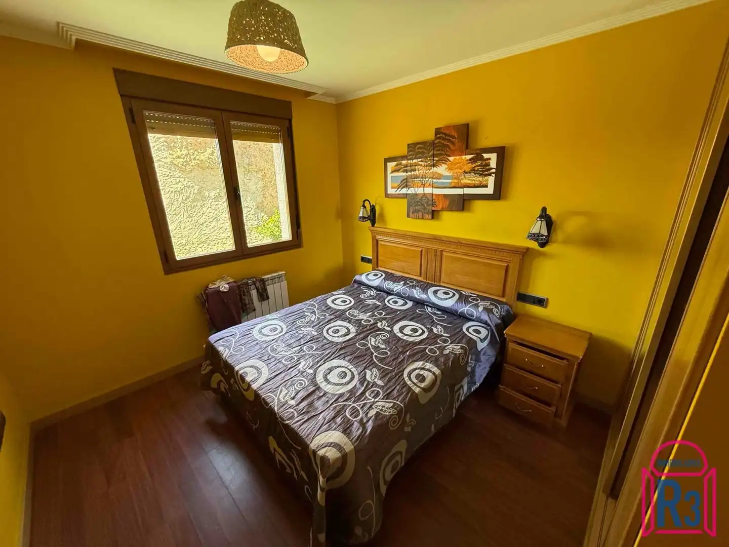 Bedroom of Houses for rent in Onzonilla  with Heating and Furnished
