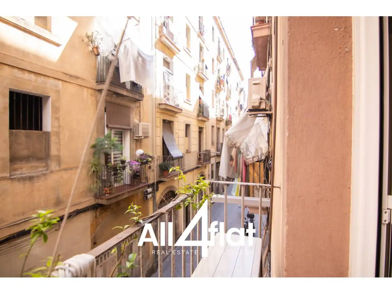 Balcony of Flat for sale in Barcelona  with Air Conditioner, Furnished and Balcony