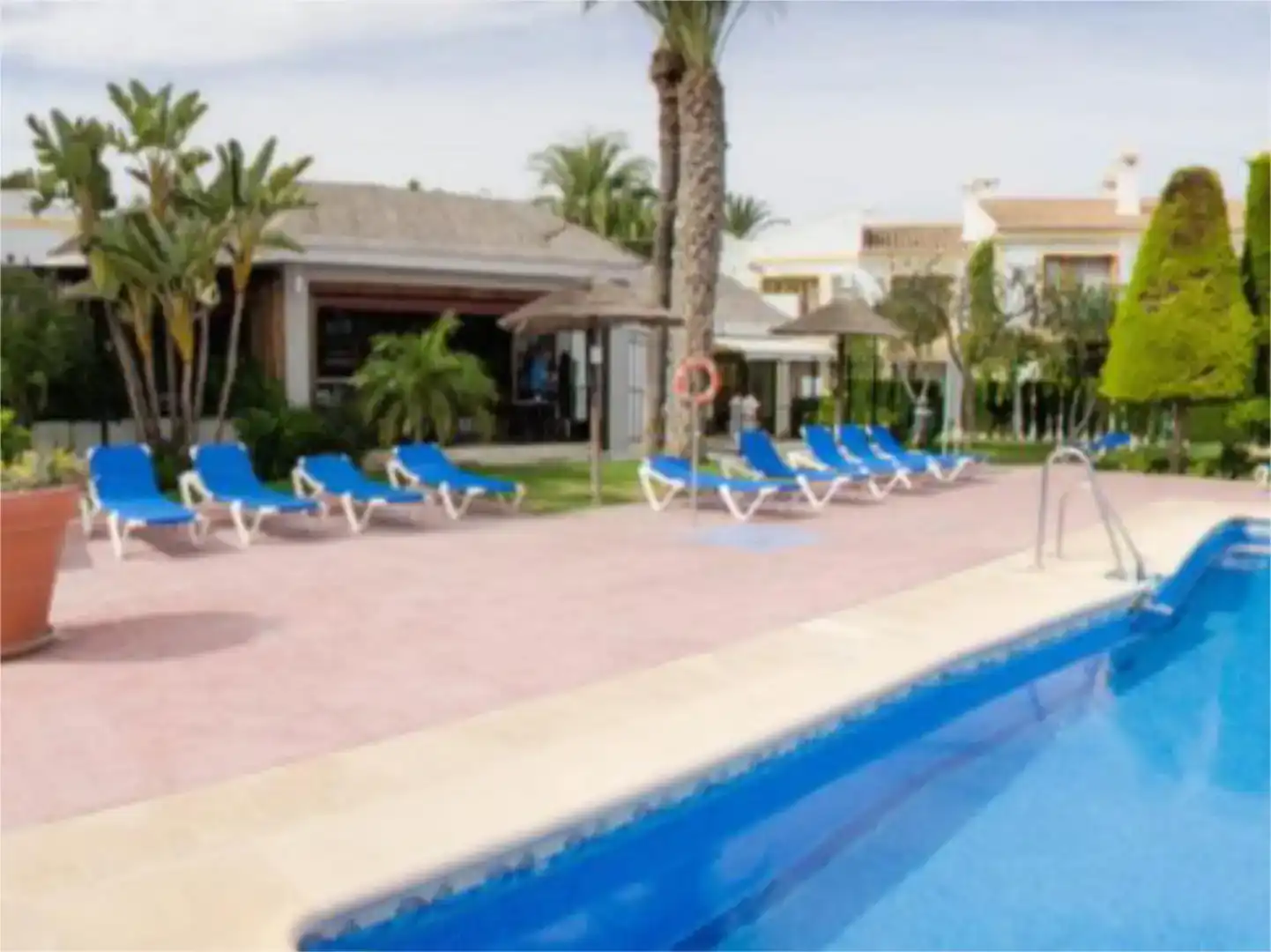 Piscina de Casa adosada de lloguer en Las Marinas - Pueblo Laguna
