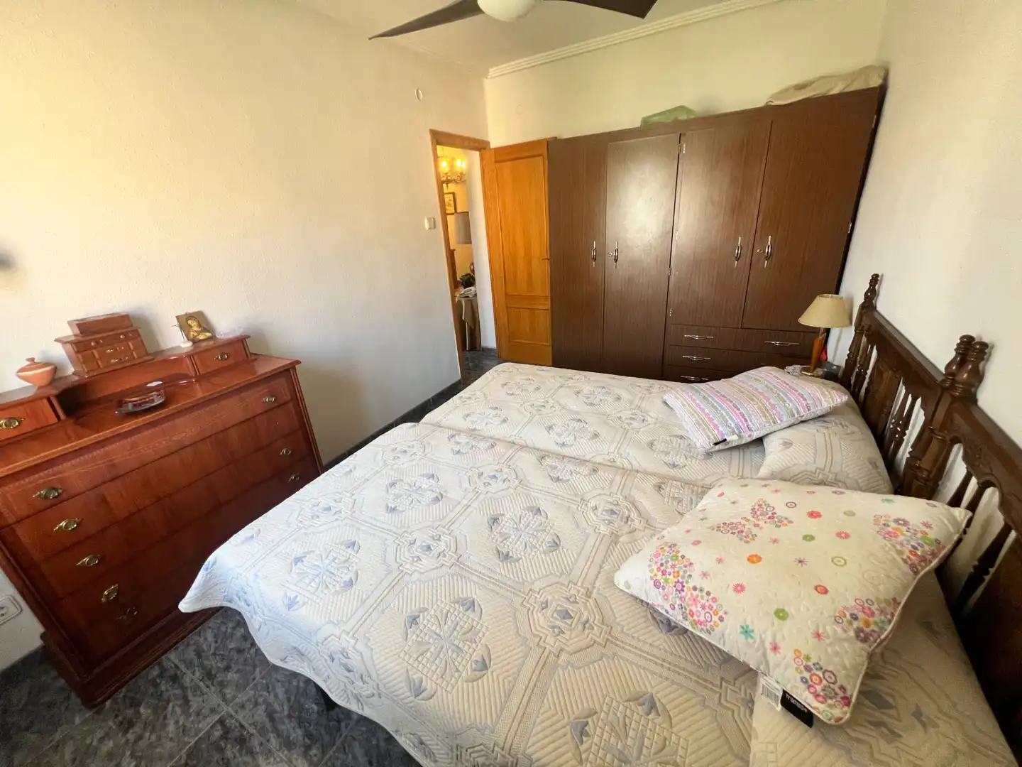 Bedroom of Flat for sale in Sagunto / Sagunt  with Air Conditioner, Heating and Balcony