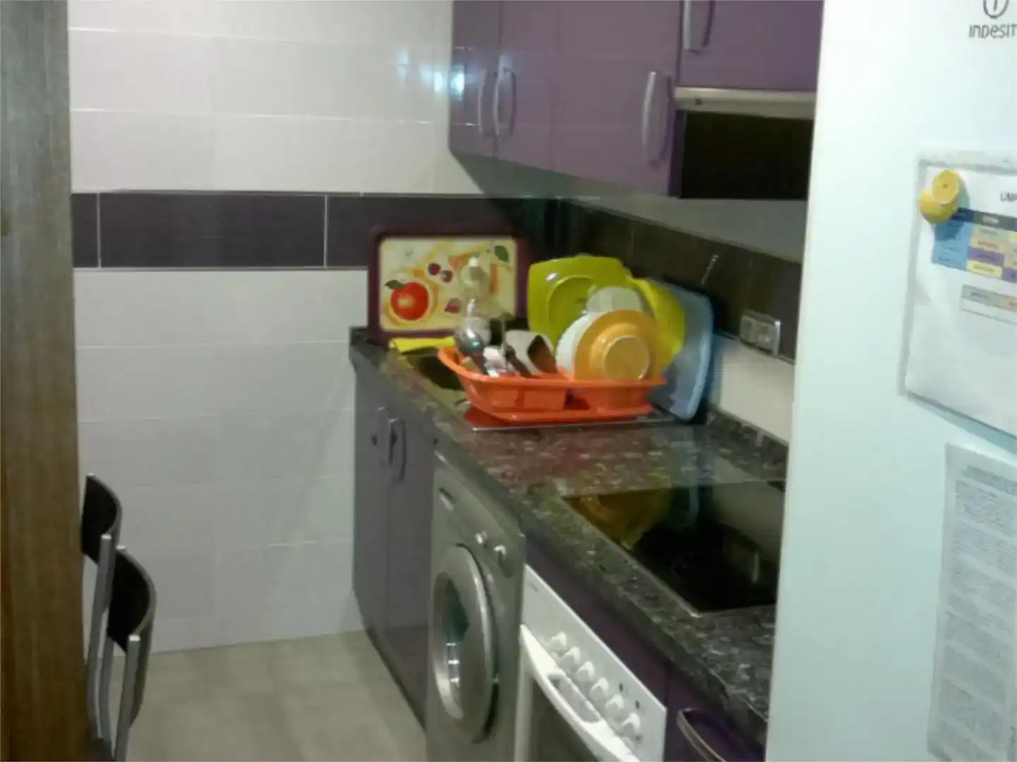 Kitchen of Flat for share in San Bernardo - Carmelitas - Campus