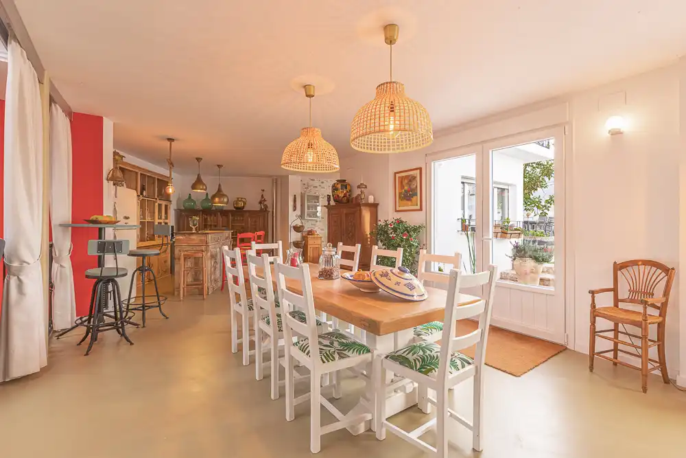 Dining room of Country homes for sale in Alfarnatejo  with Air Conditioner, Heating and Private garden