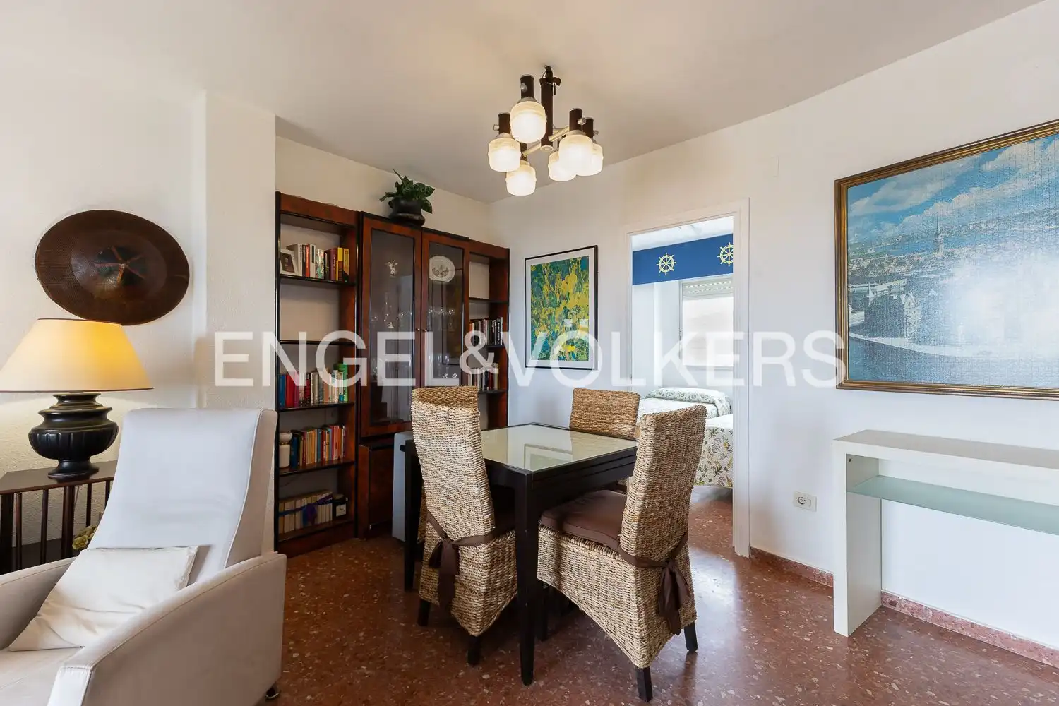 Comedor de Piso en venta en Sueca con Calefacción, Terraza y Piscina