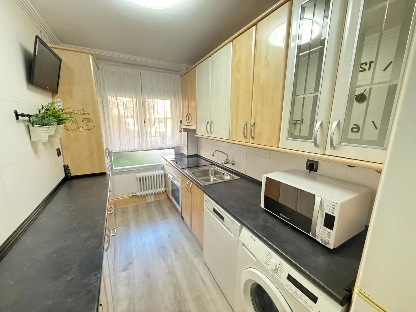Küche von Wohnung zum Verkauf in Palencia mit Heizung und Möbliert