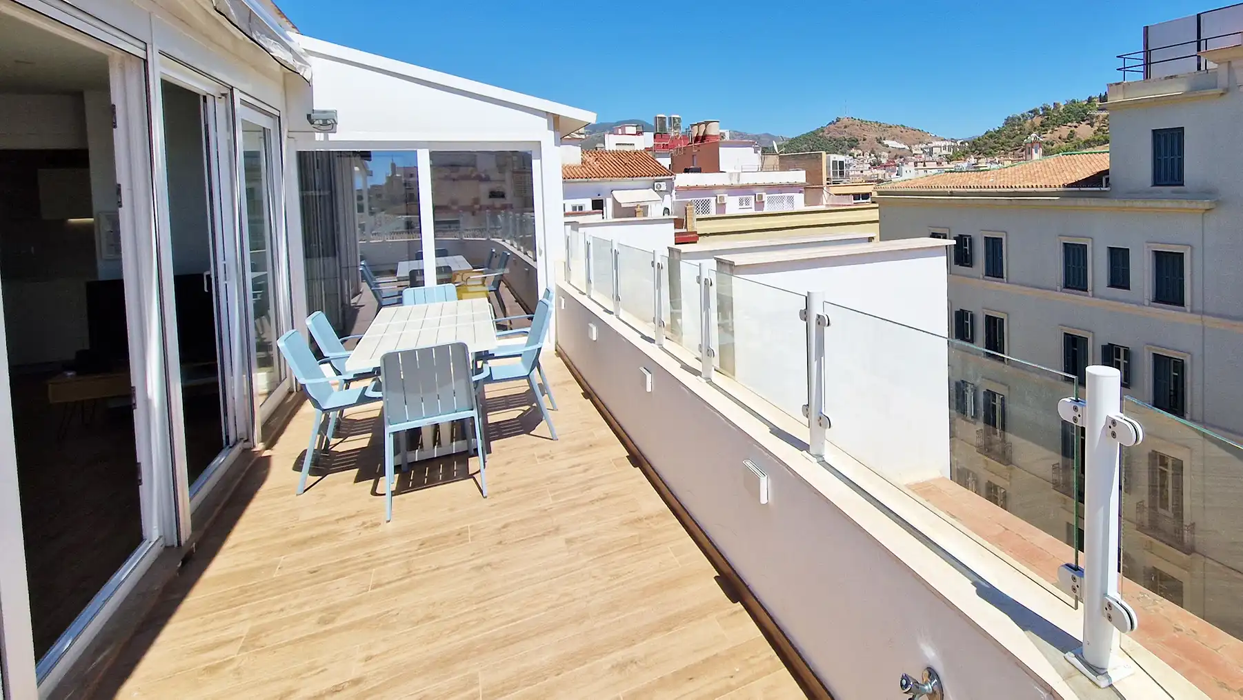 Terrace of Attic for sale in Málaga  with Air Conditioner, Terrace and Furnished