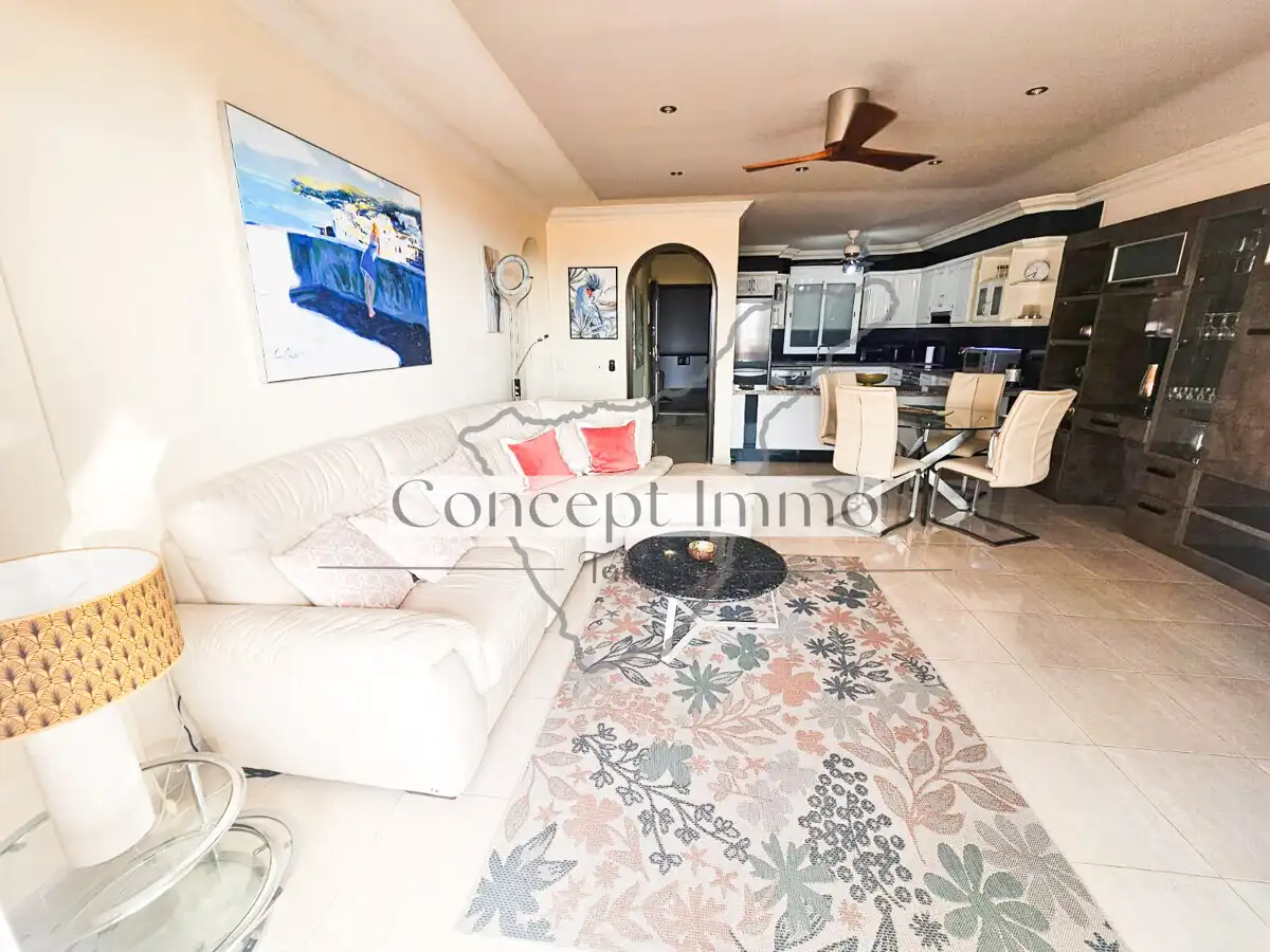 Living room of Flat for sale in Adeje  with Terrace, Storage room and Alarm