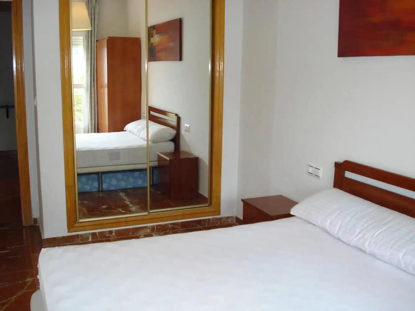 Habitación de Apartamento de alquiler en Mérida con Aire acondicionado, Calefacción y Amueblado