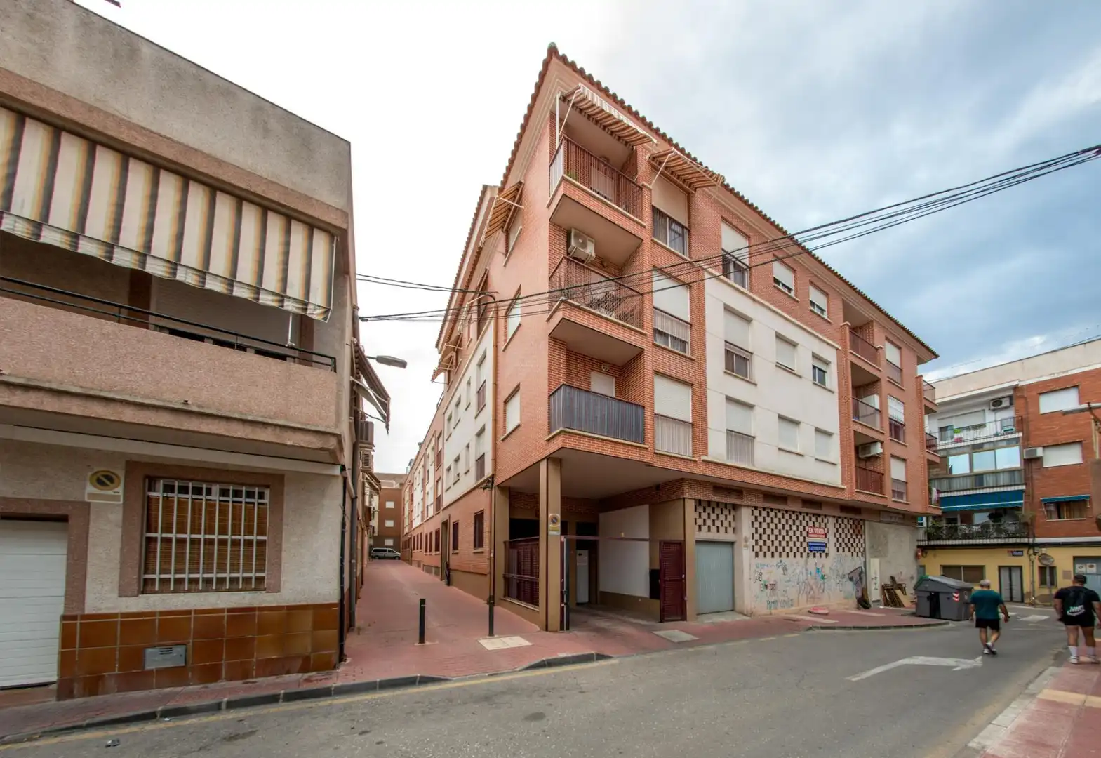 Vista exterior de Piso en venta en Murcia con Aire acondicionado, Trastero y Balcón
