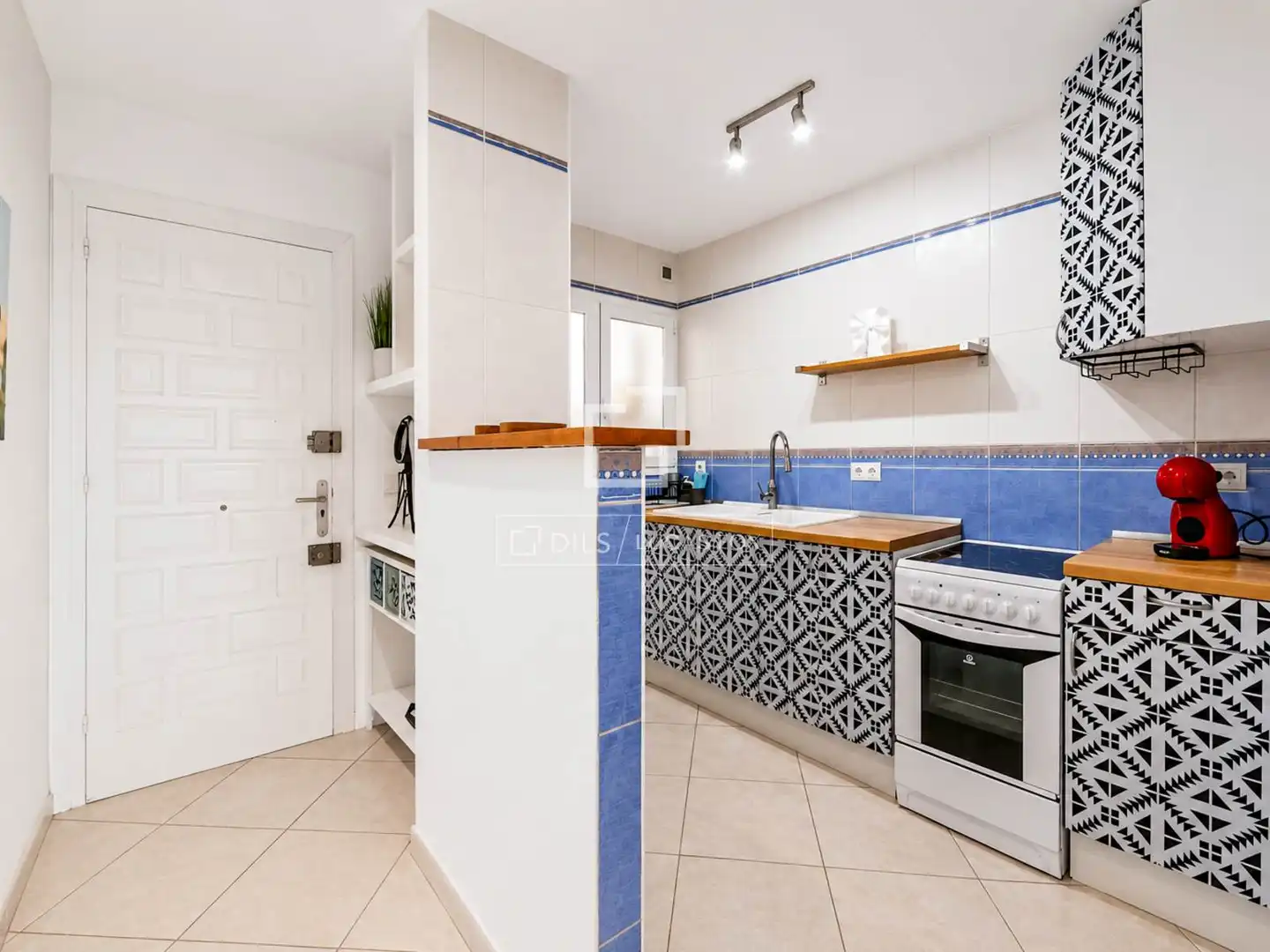 Kitchen of Flat for sale in Sant Pere de Ribes  with Air Conditioner, Heating and Private garden