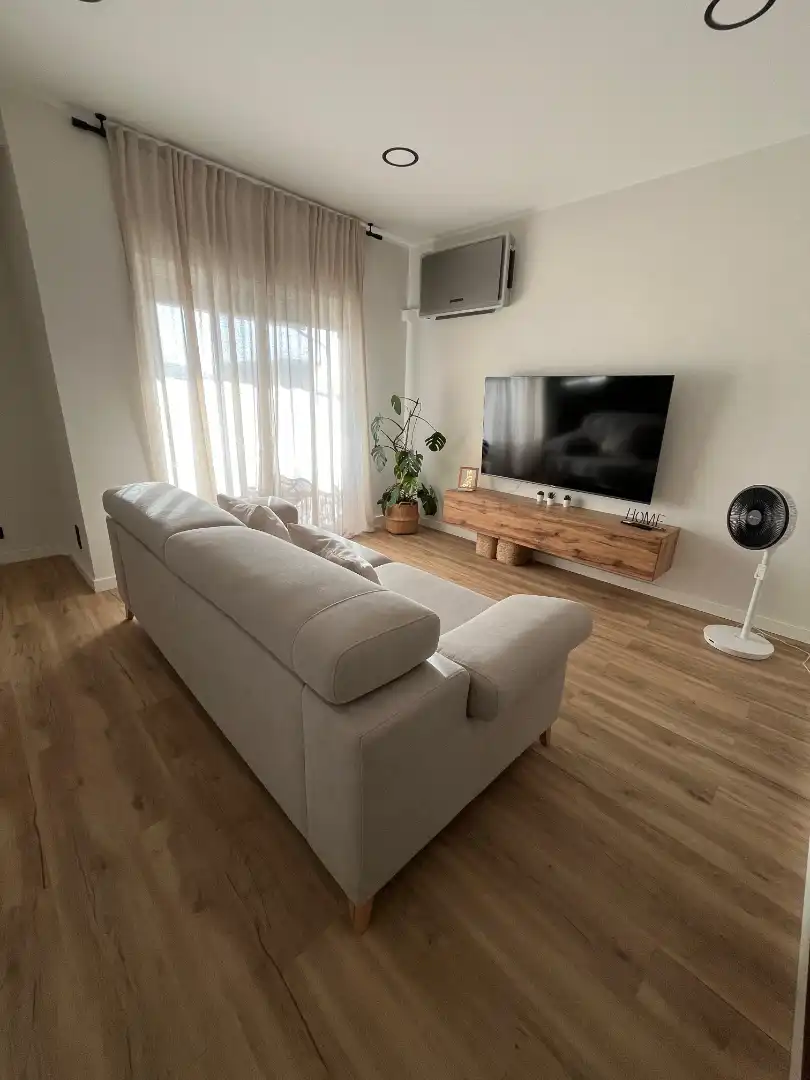 Sala de estar de Piso en venta en Plasencia con Aire acondicionado, Calefacción y Amueblado