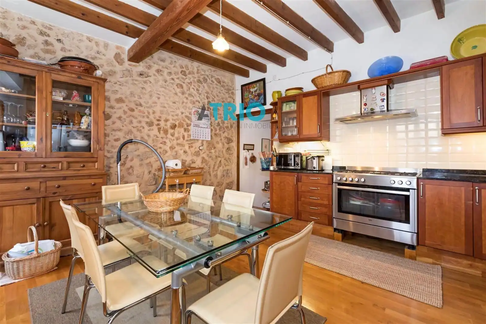 Cocina de Dúplex de alquiler en Alaró con Aire acondicionado, Calefacción y Parquet