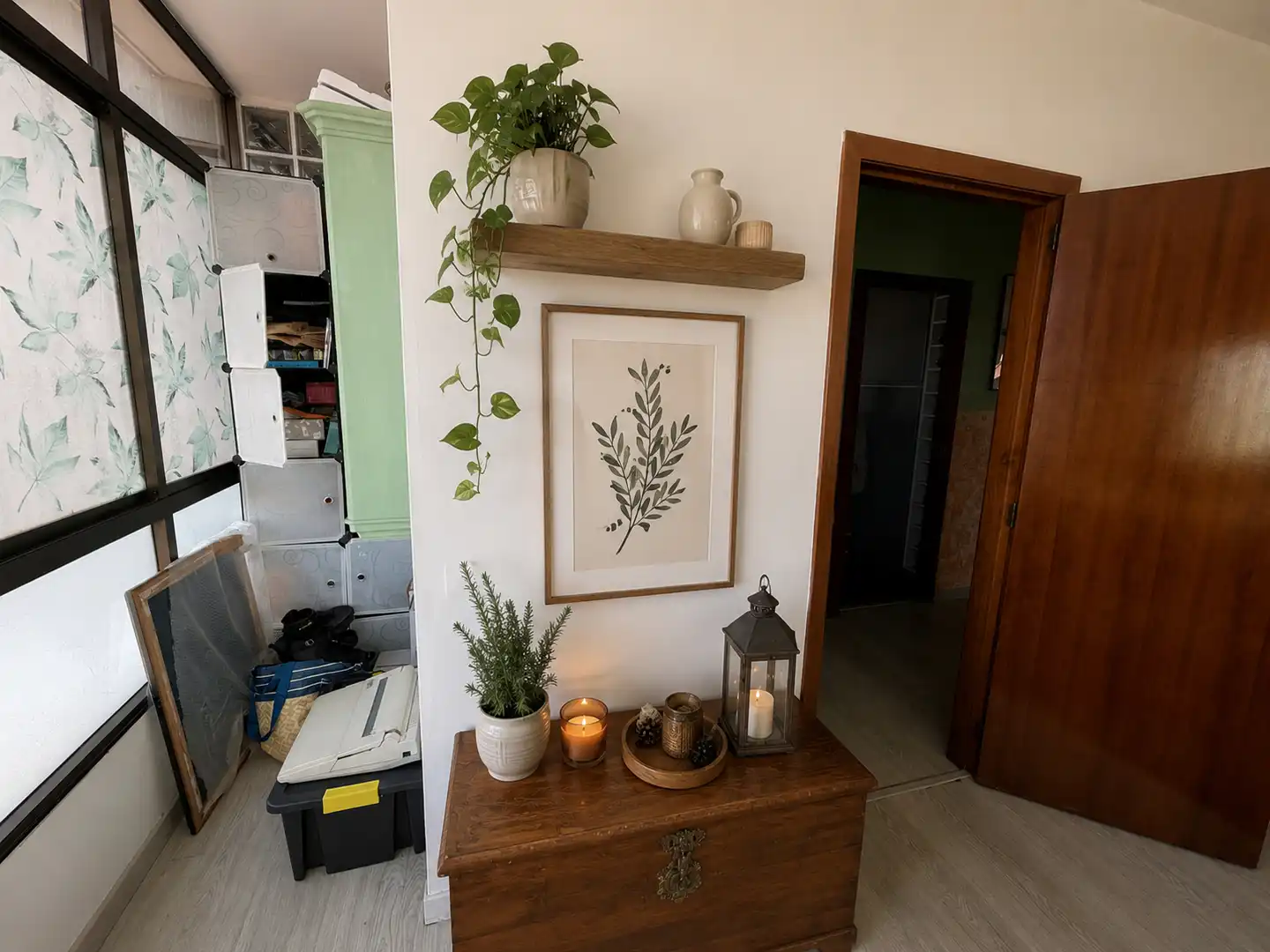 Sala de estar de Casa adosada en venta en Mondariz con Calefacción, Jardín privado y Amueblado
