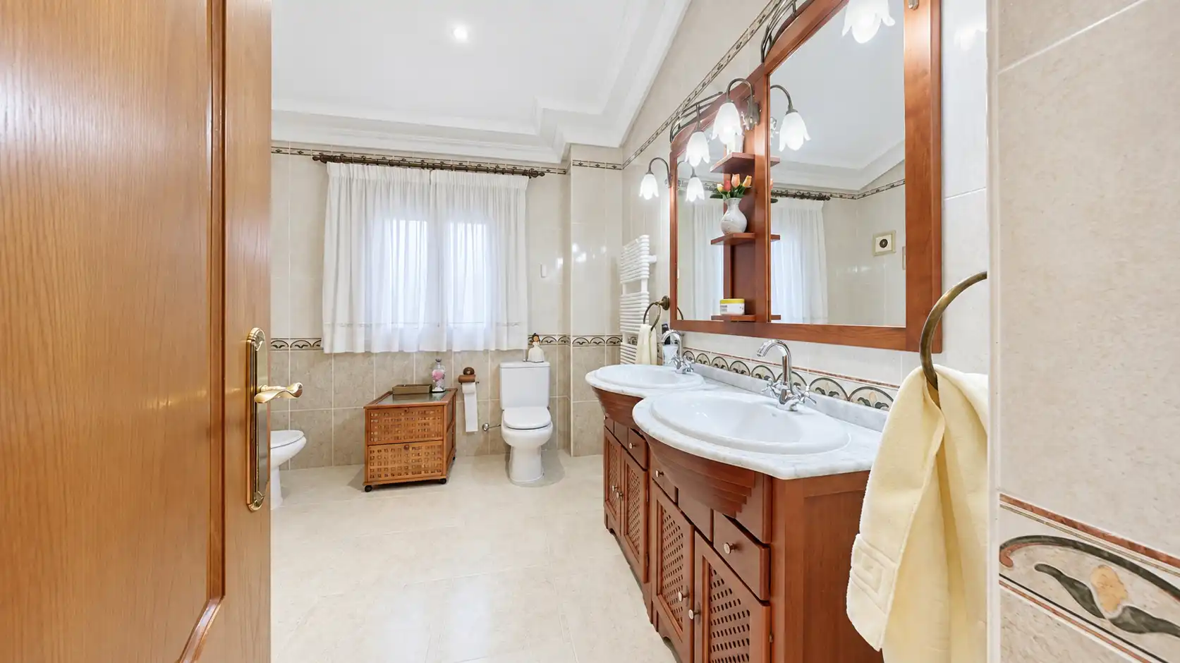 Baño de Casa o chalet en venta en Pepino con Aire acondicionado, Calefacción y Jardín privado