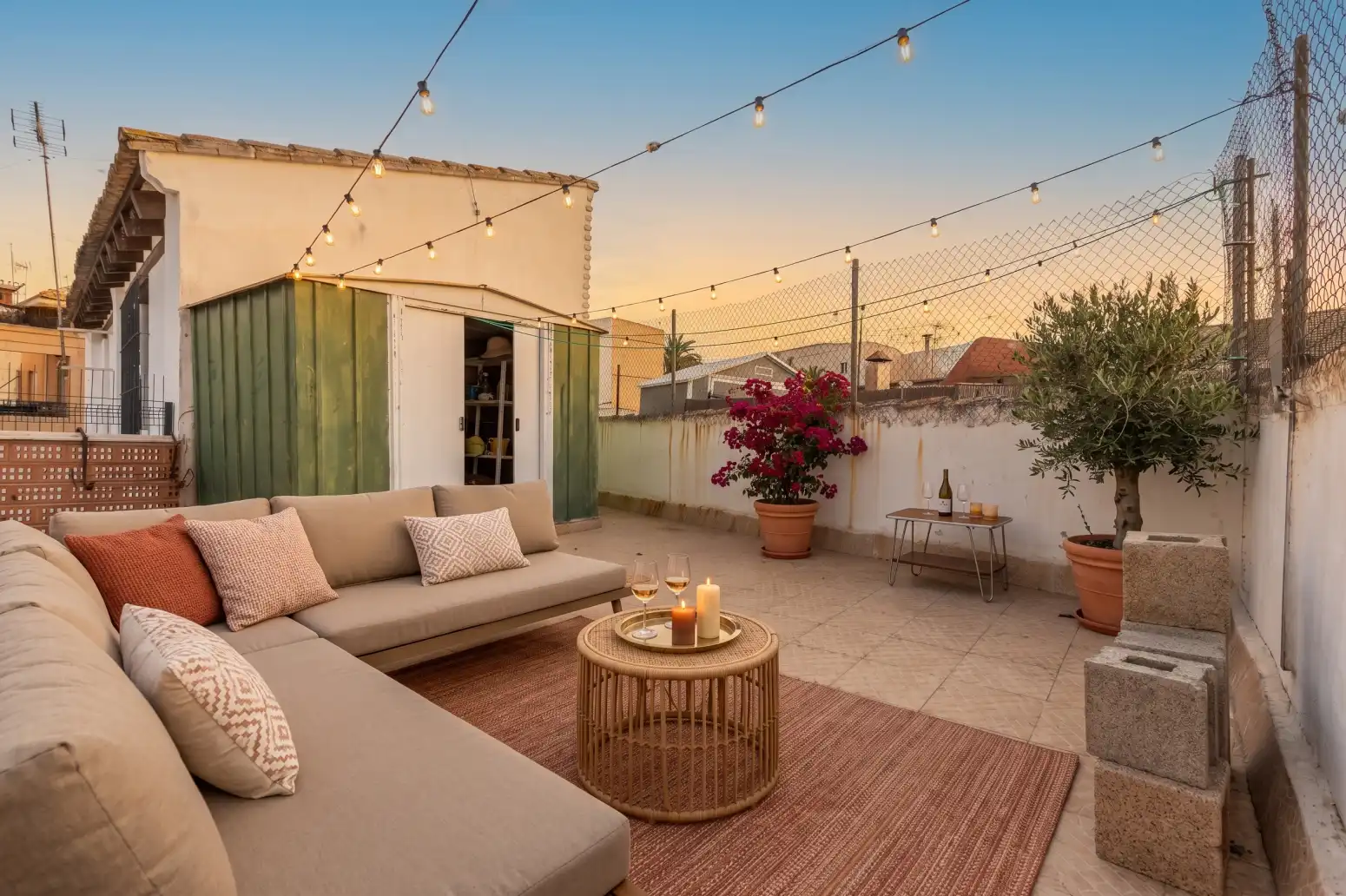 Terrace of Houses for sale in Valencia  with Heating, Terrace and Storage room