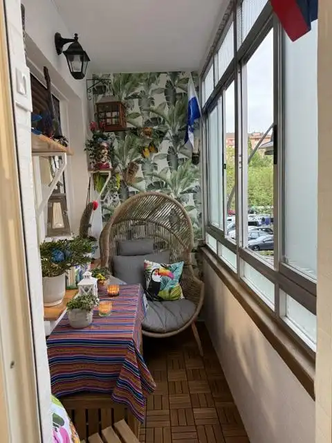 Terraza de Apartamento en venta en Vitoria - Gasteiz con Calefacción, Parquet y Terraza