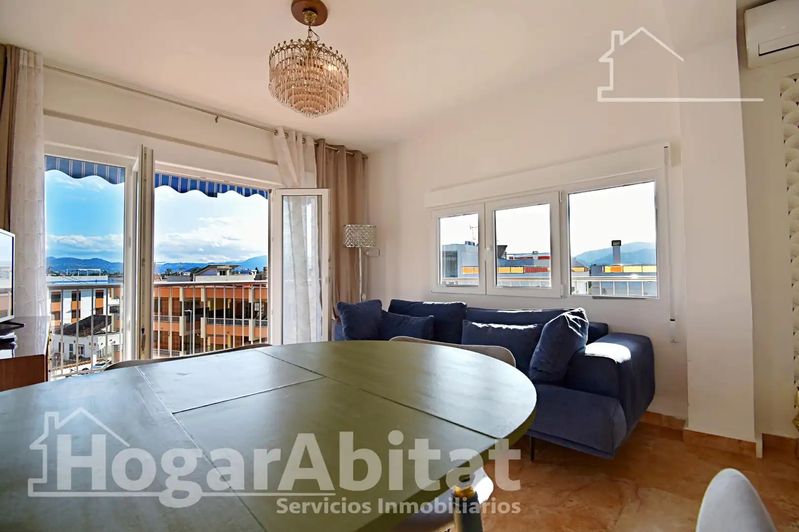 Sala de estar de Piso en venta en Oliva Playa