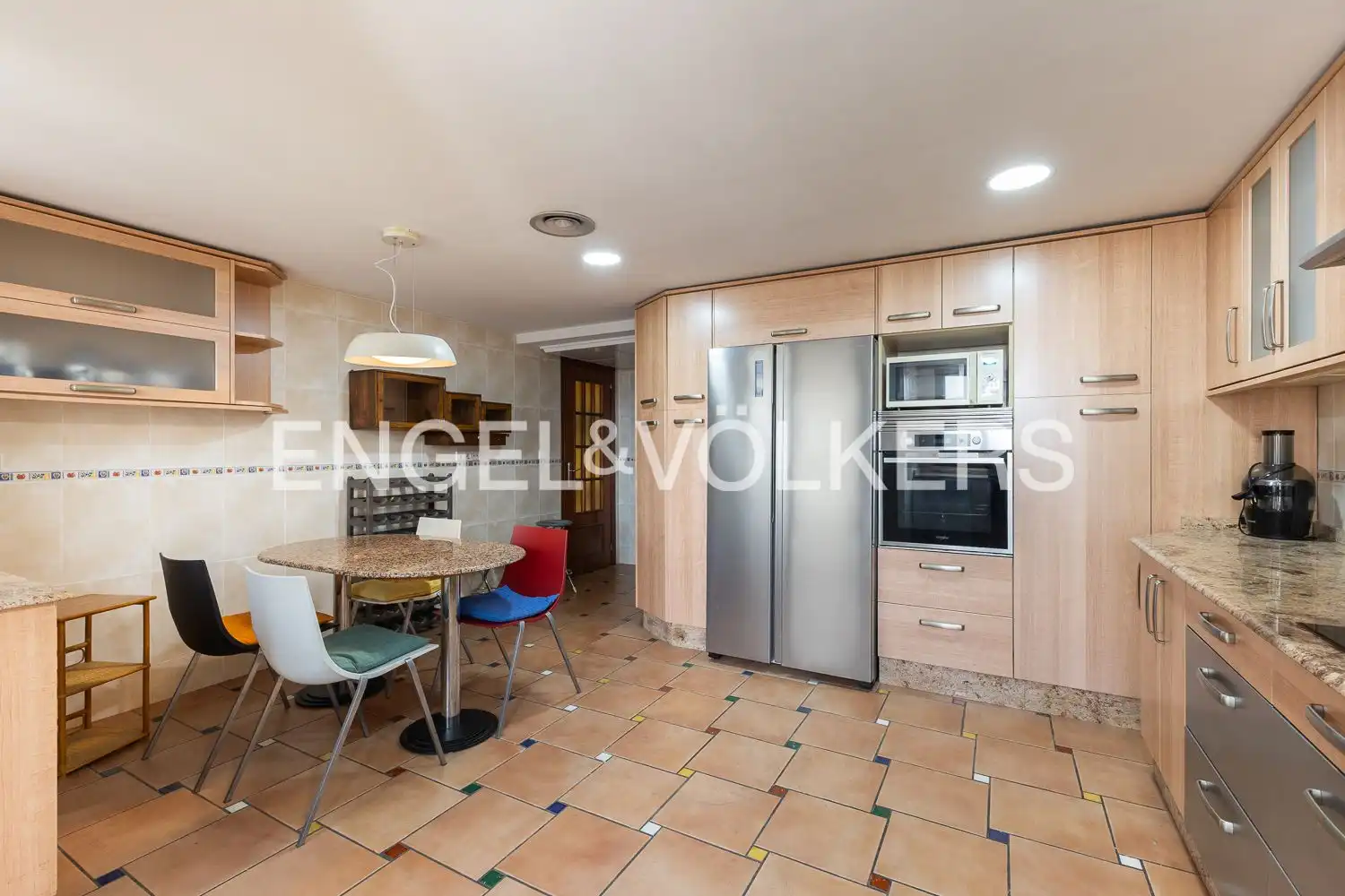 Küche von Wohnung zur Miete in Valencia mit Klimaanlage, Heizung und Terrasse