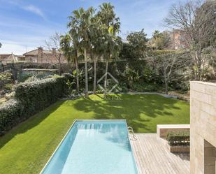 Garden of House or chalet for sale in  Barcelona Capital  with Air Conditioner, Heating and Private garden