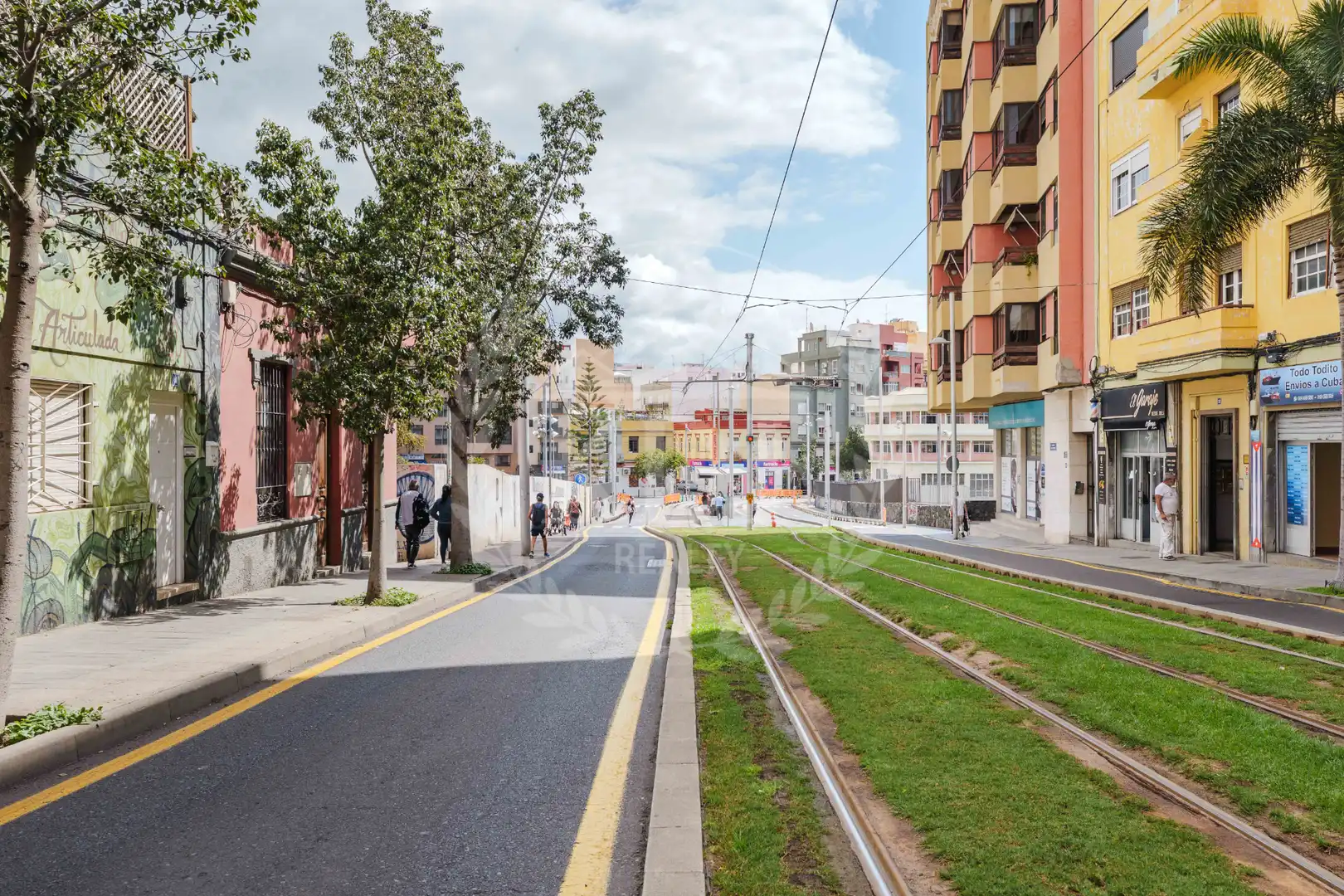 Vista exterior de Local en venta en Santa Cruz de Tenerife con Aire acondicionado, Parquet y Alarma