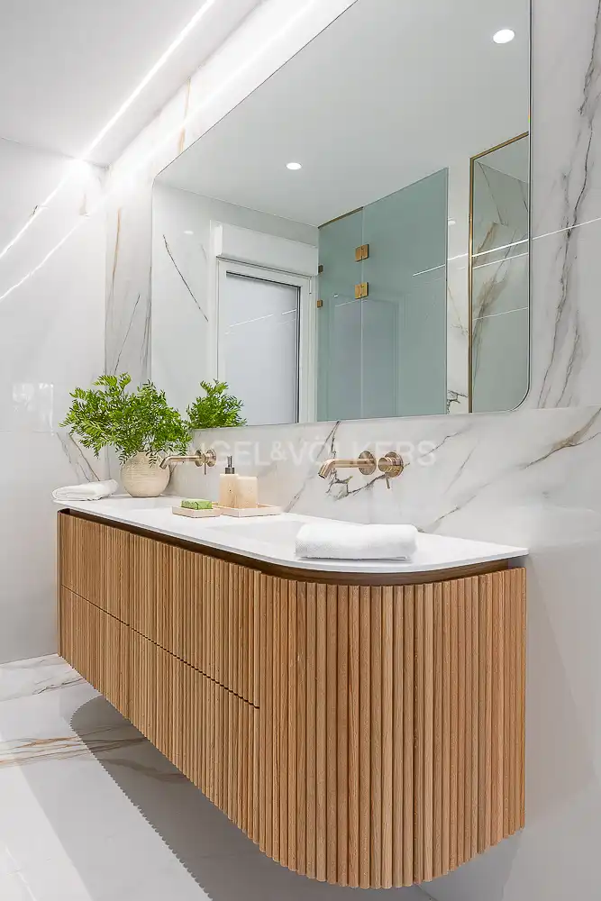 Bathroom of Flat for sale in Madrid  with Heating and Terrace