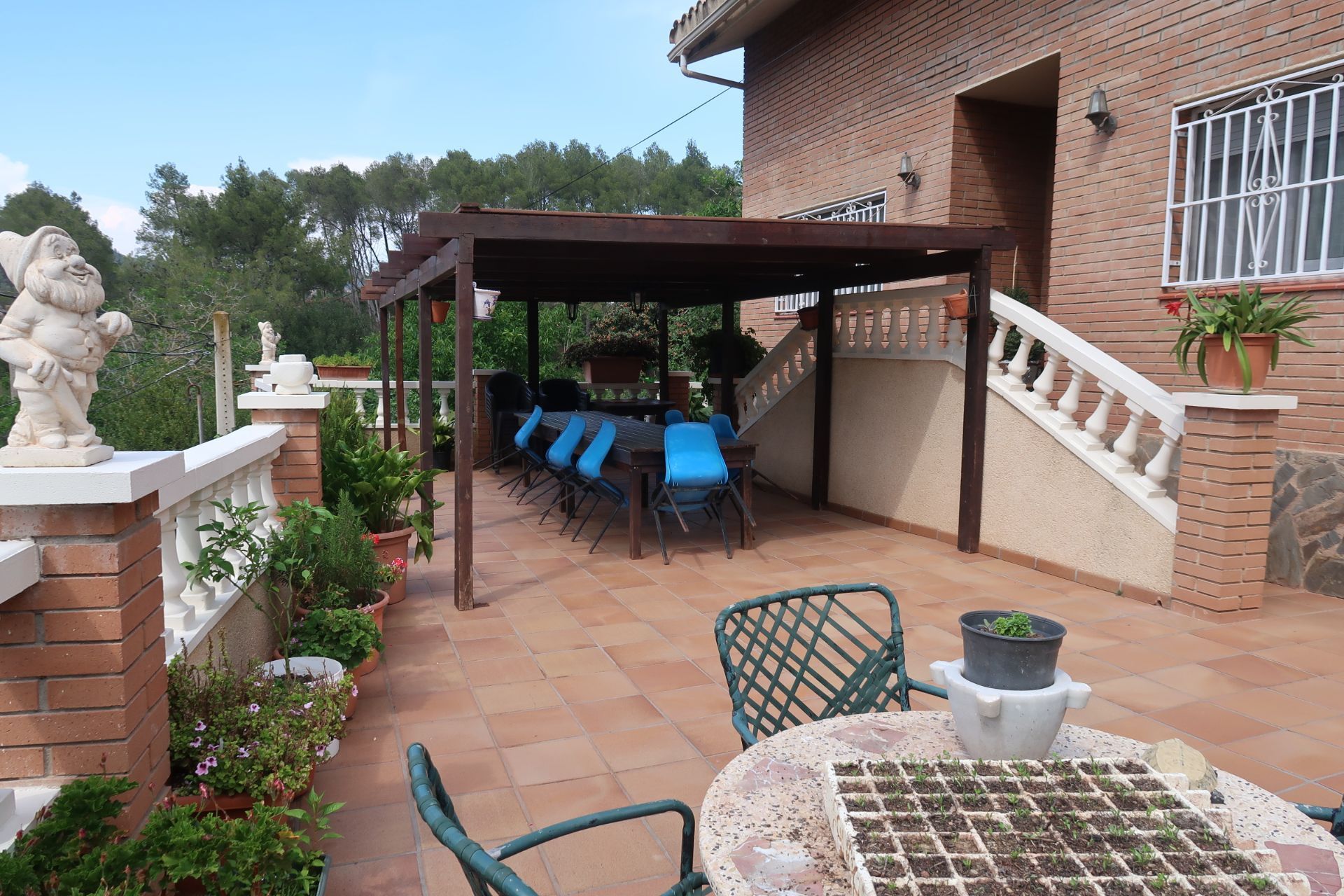 Terrassa de Casa o xalet en venda en Vallirana amb Calefacció i Traster