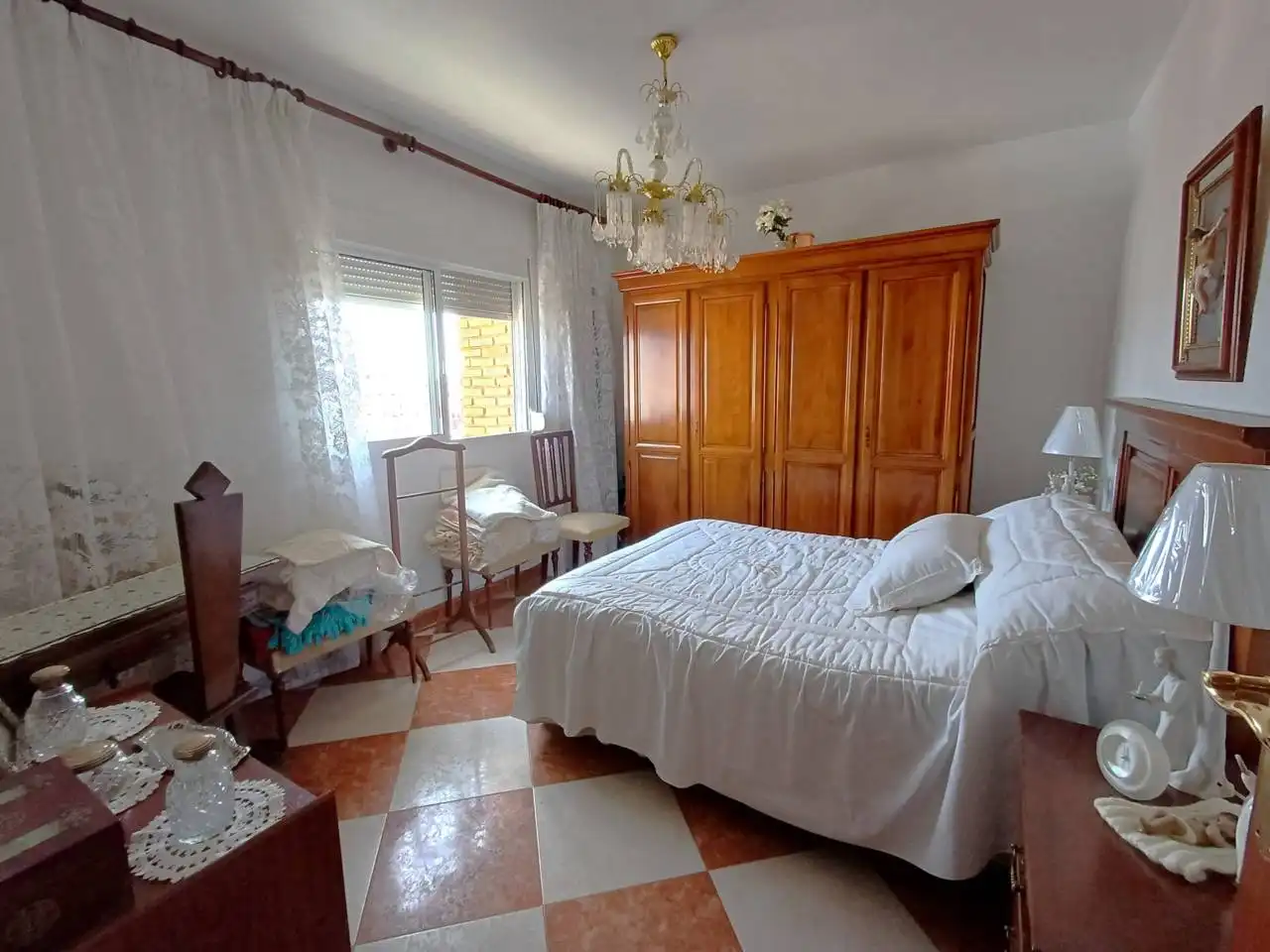 Schlafzimmer von Wohnung zum Verkauf in Huelva mit Klimaanlage