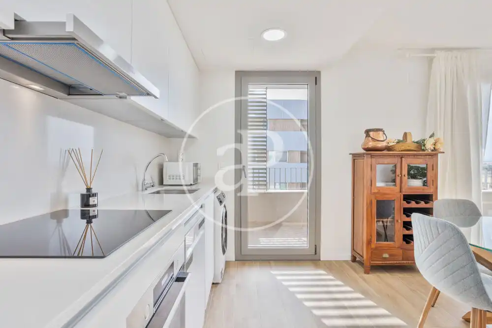 Kitchen of Flat for rent in Quart de Poblet  with Air Conditioner, Heating and Private garden