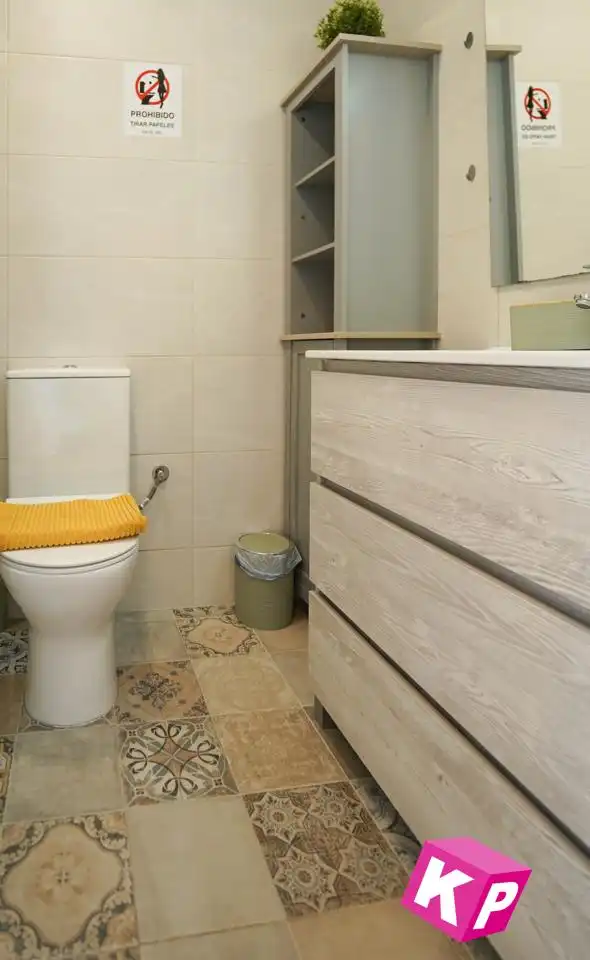 Bany de Casa o xalet en venda en Santa Pola amb Aire condicionat, Terrassa i Moblat