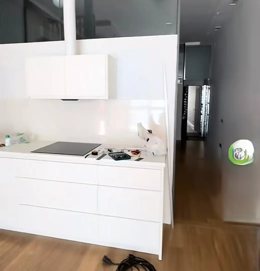 Cocina de Piso de alquiler en  Logroño con Aire acondicionado, Calefacción y Lavadora