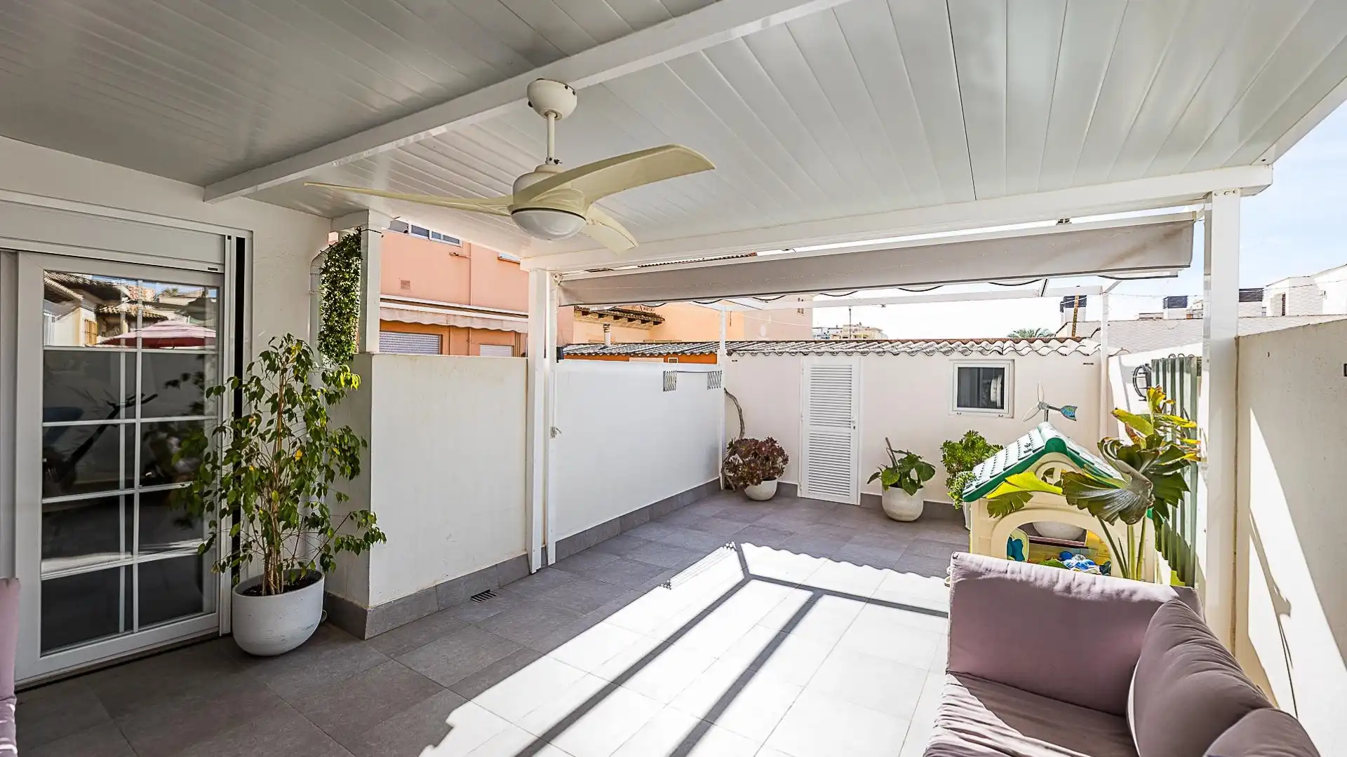 Terrace of Flat for sale in  Palma de Mallorca  with Air Conditioner and Terrace