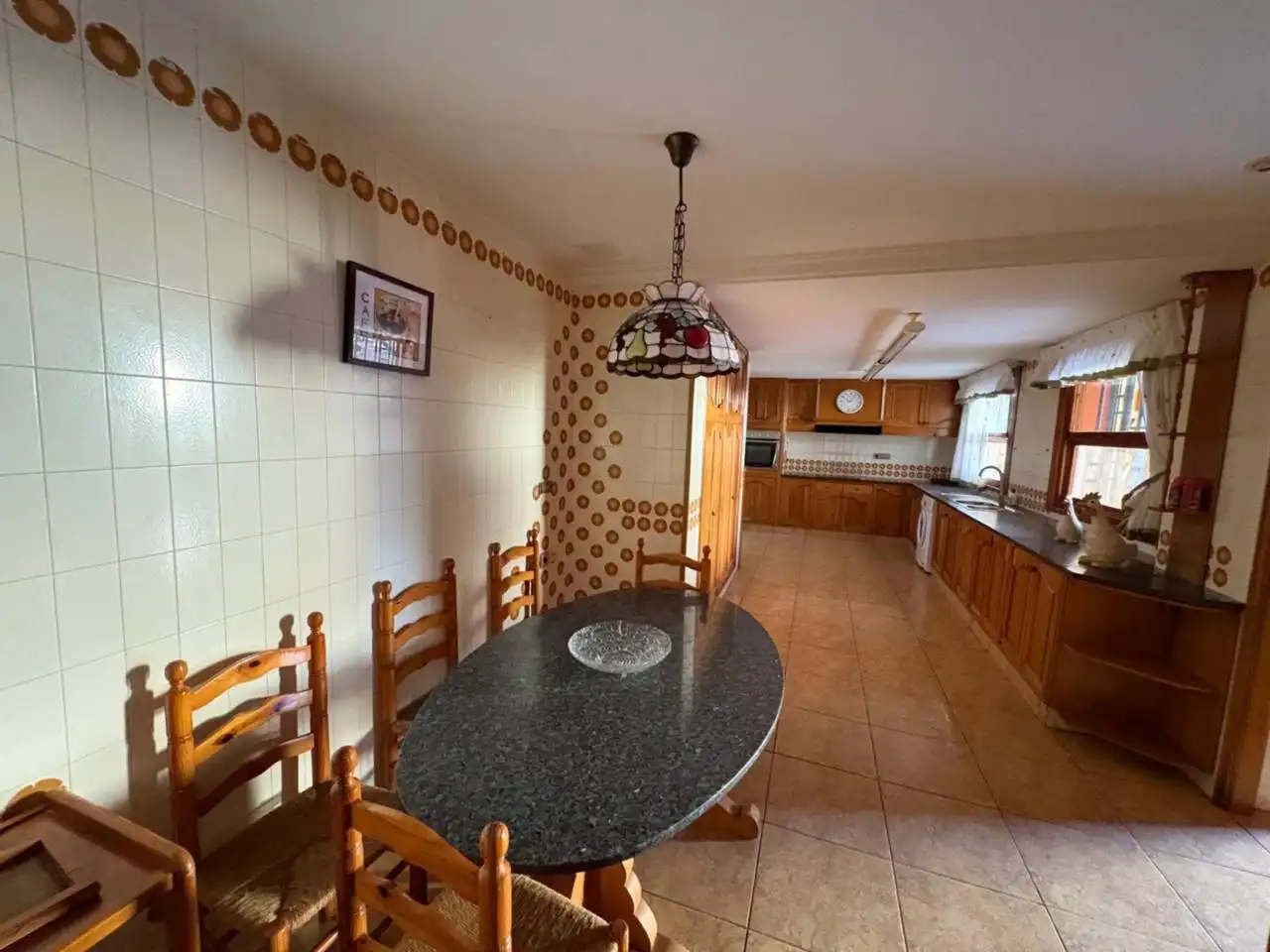 Cocina de Casa o chalet en venta en Muro de Alcoy con Aire acondicionado, Jardín privado y Piscina comunitaria