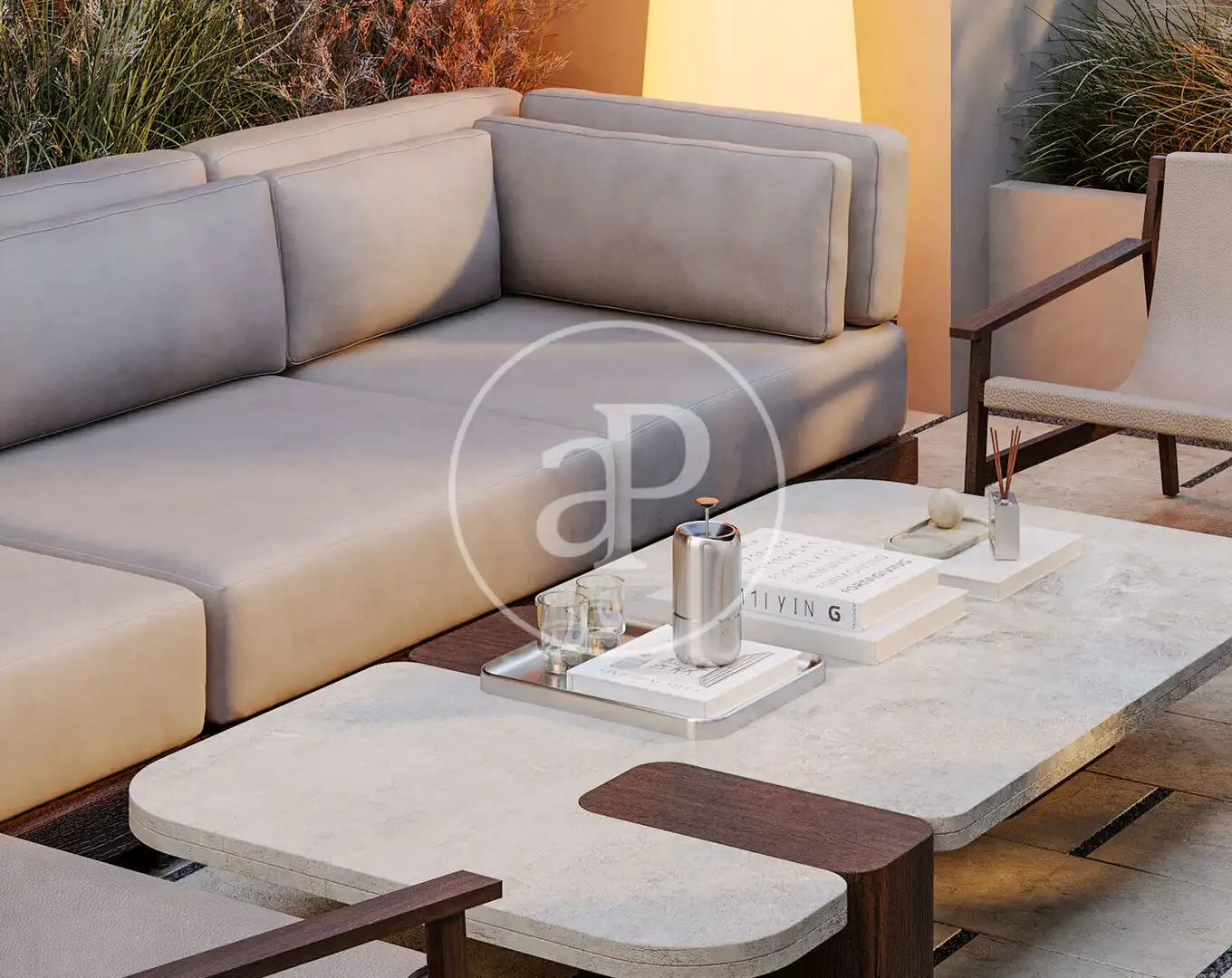 Living room of Lofts for sale in Godella  with Air Conditioner, Heating and Private garden