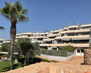 Vista exterior de Apartament en venda en Sant Josep de sa Talaia amb Aire condicionat, Calefacció i Jardí privat