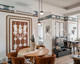 Dining room of Apartment to rent in  Madrid Capital  with Air Conditioner, Heating and Furnished