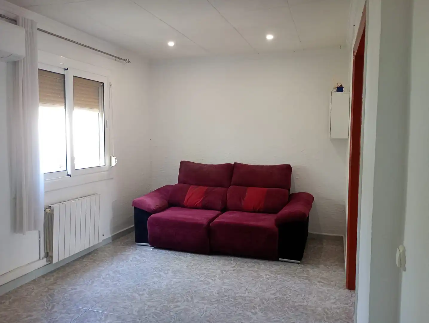 Sala de estar de Piso en venta en Barcelona con Aire acondicionado, Calefacción y Balcón
