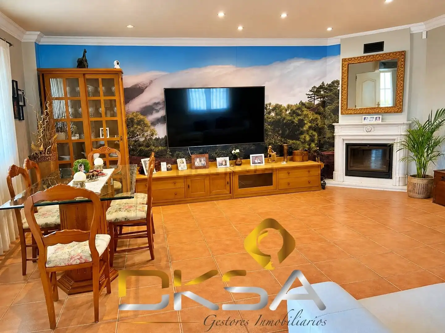 Sala de estar de Casa o chalet en venta en Burriana / Borriana con Calefacción, Jardín privado y Terraza