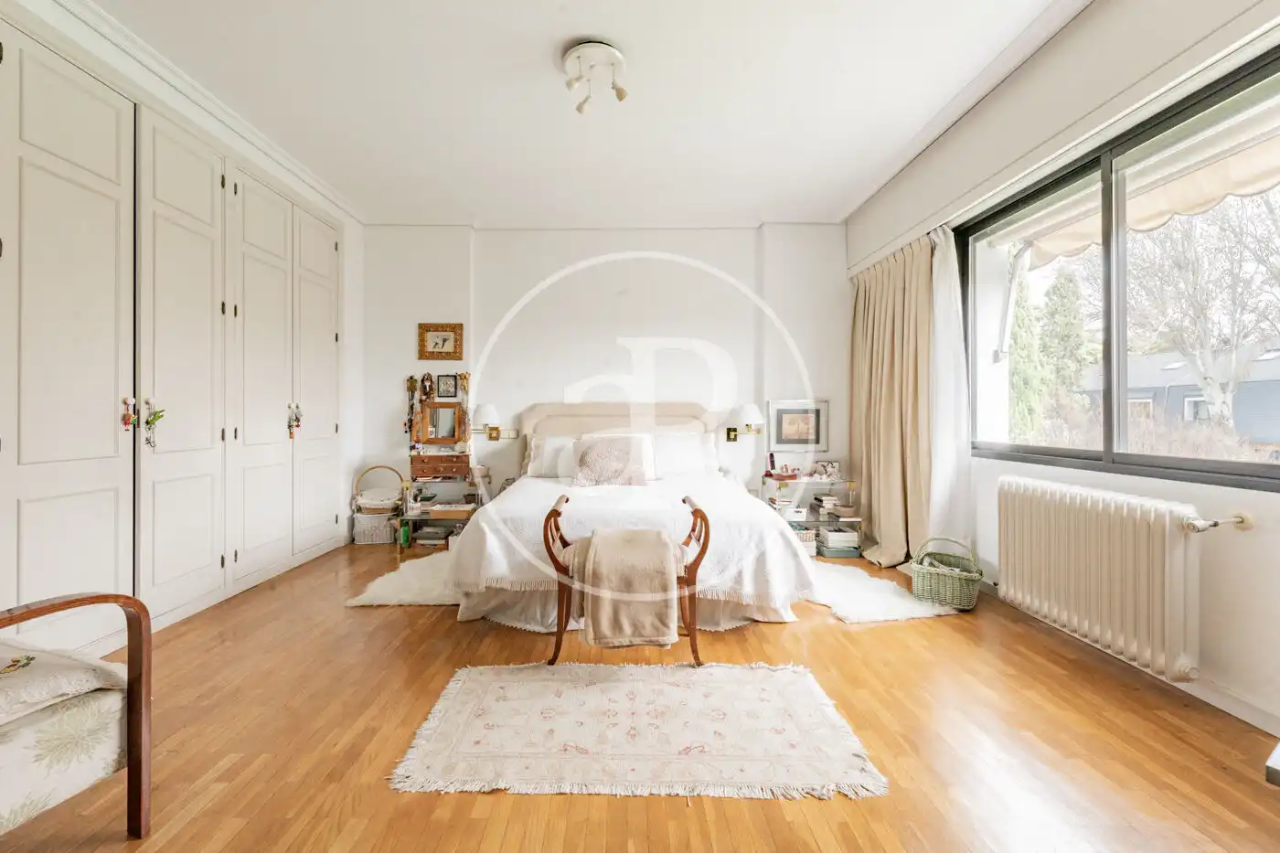 Bedroom of Detached homes for sale in Madrid  with Air Conditioner, Heating and Private garden