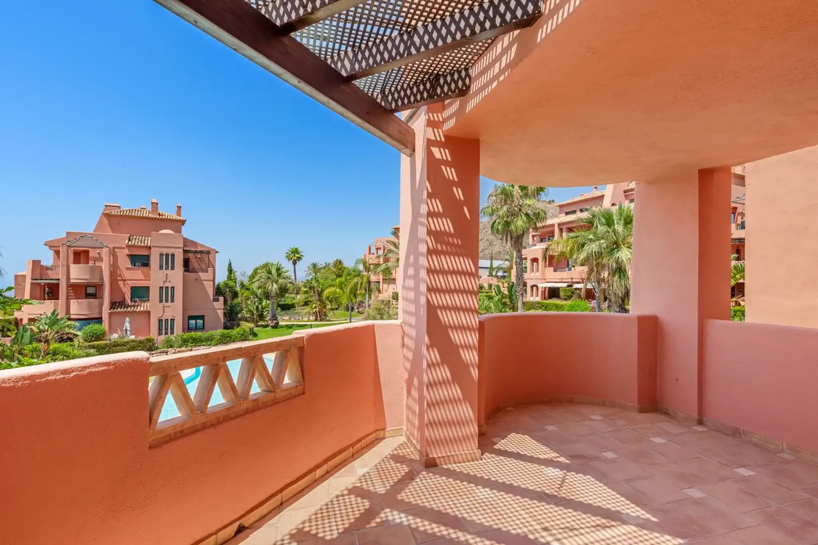 Terrace of Flat for sale in Finestrat  with Storage room, Swimming Pool and Community pool