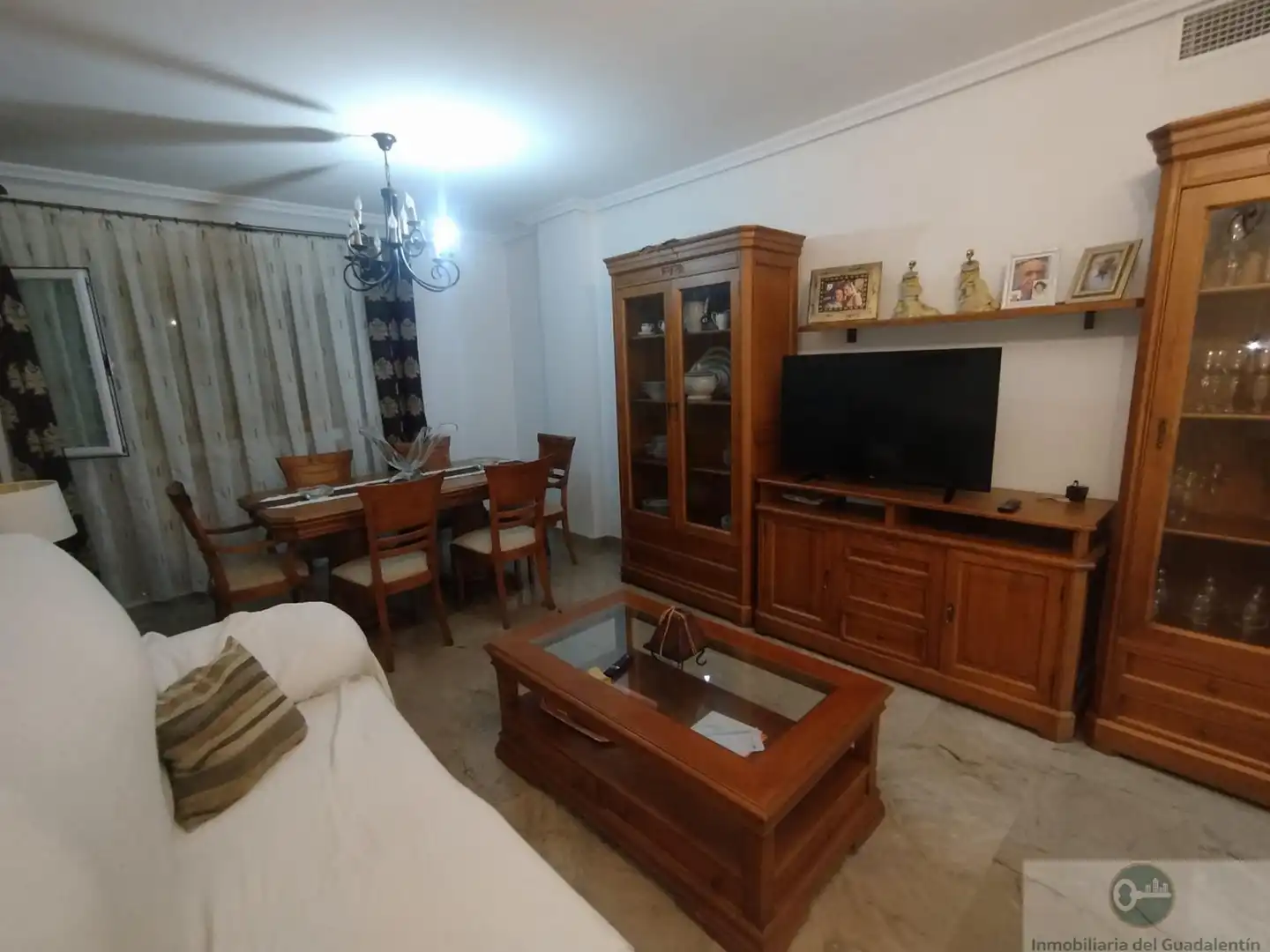 Living room of Flat for sale in Lorca  with Heating, Storage room and Furnished