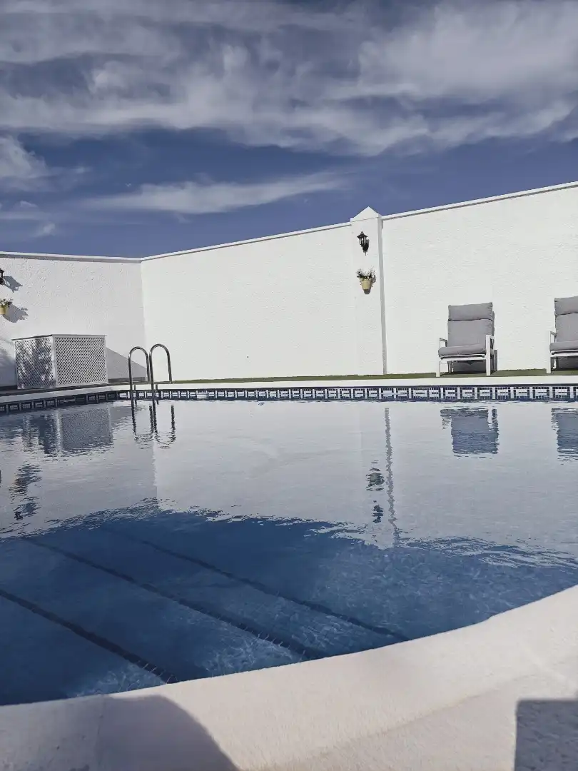 Swimming pool of Ground floor for sale in San Javier  with Air Conditioner