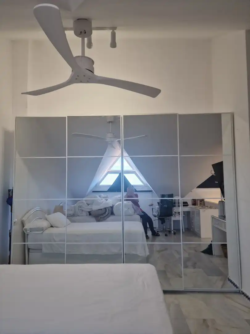 Schlafzimmer von Maisonette zur Miete in Estepona mit Klimaanlage, Terrasse und Schwimmbad