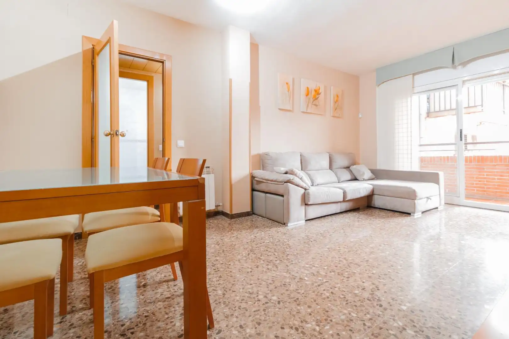 Wohnzimmer von Wohnung zum Verkauf in Viladecans mit Terrasse und Balkon