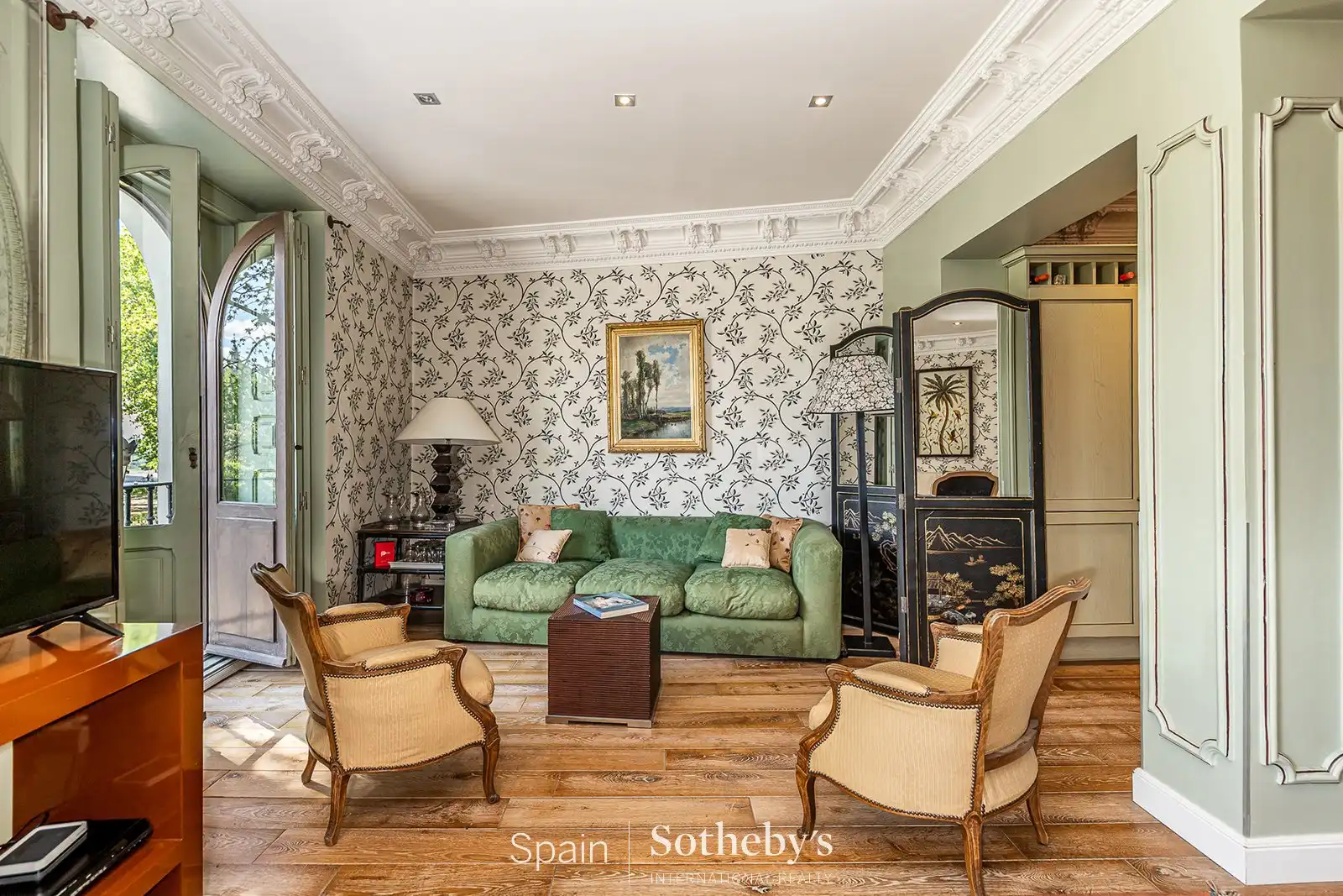 Apartament amb ascensor de lloguer a Plaza de Oriente, imagen 8