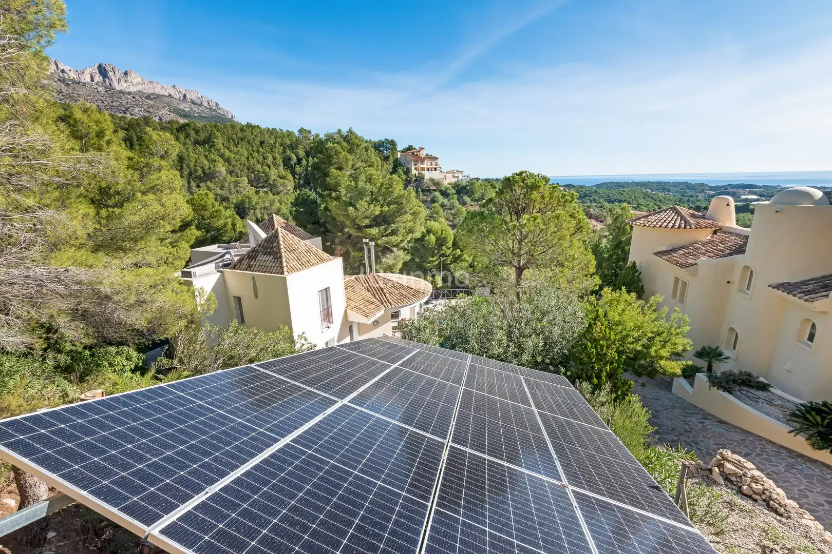 Vista exterior de Casa o chalet en venta en Altea con Aire acondicionado, Calefacción y Jardín privado