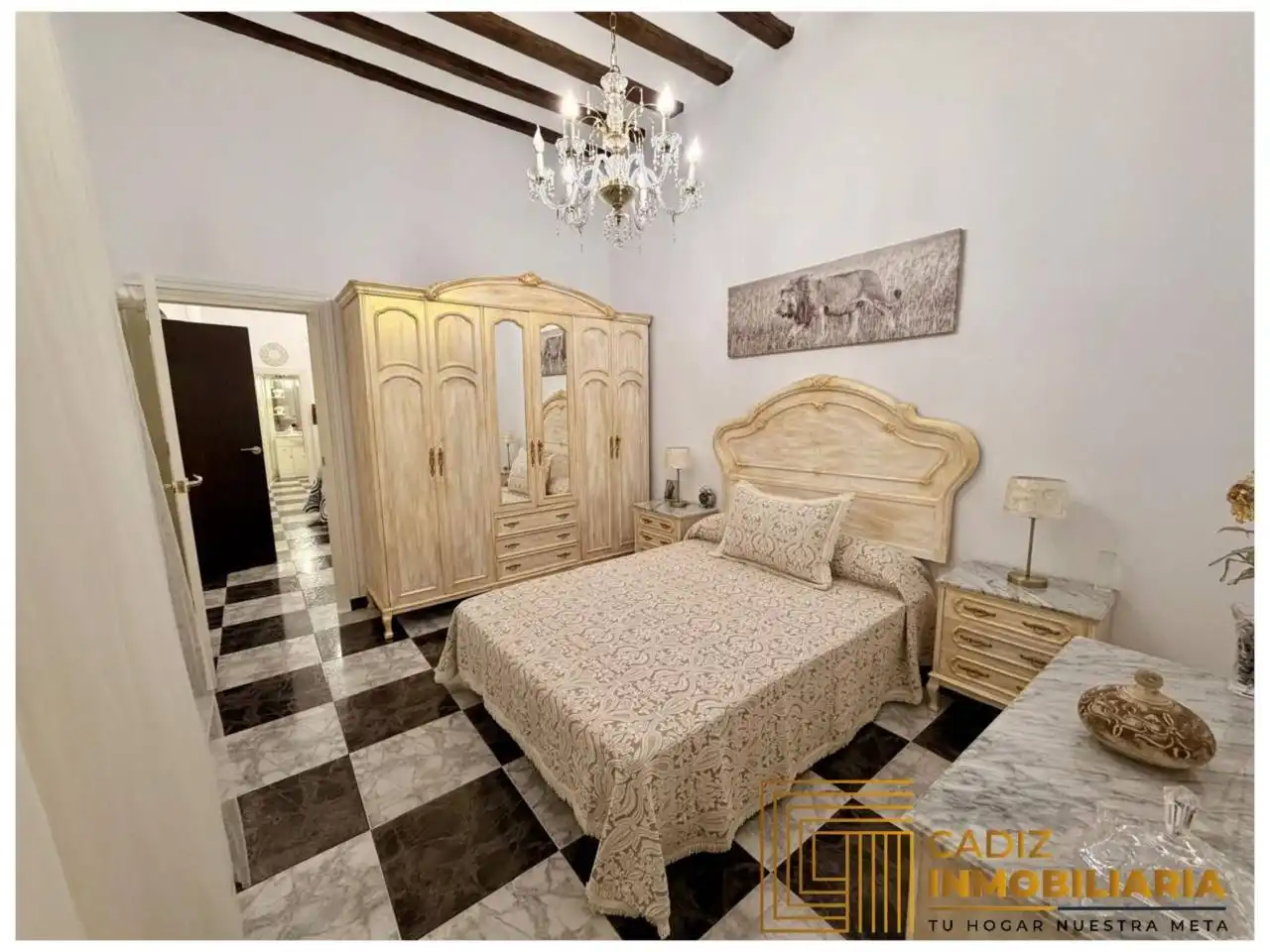 Schlafzimmer von Wohnung zum Verkauf in Cádiz