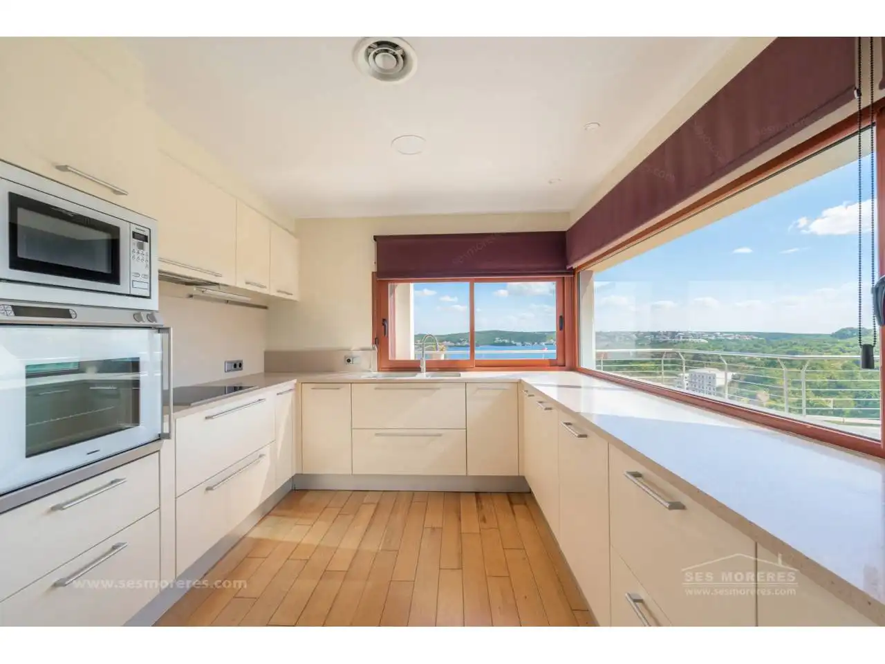 Kitchen of Apartments for sale in Maó - Mahón  with Air Conditioner, Parquet flooring and Terrace