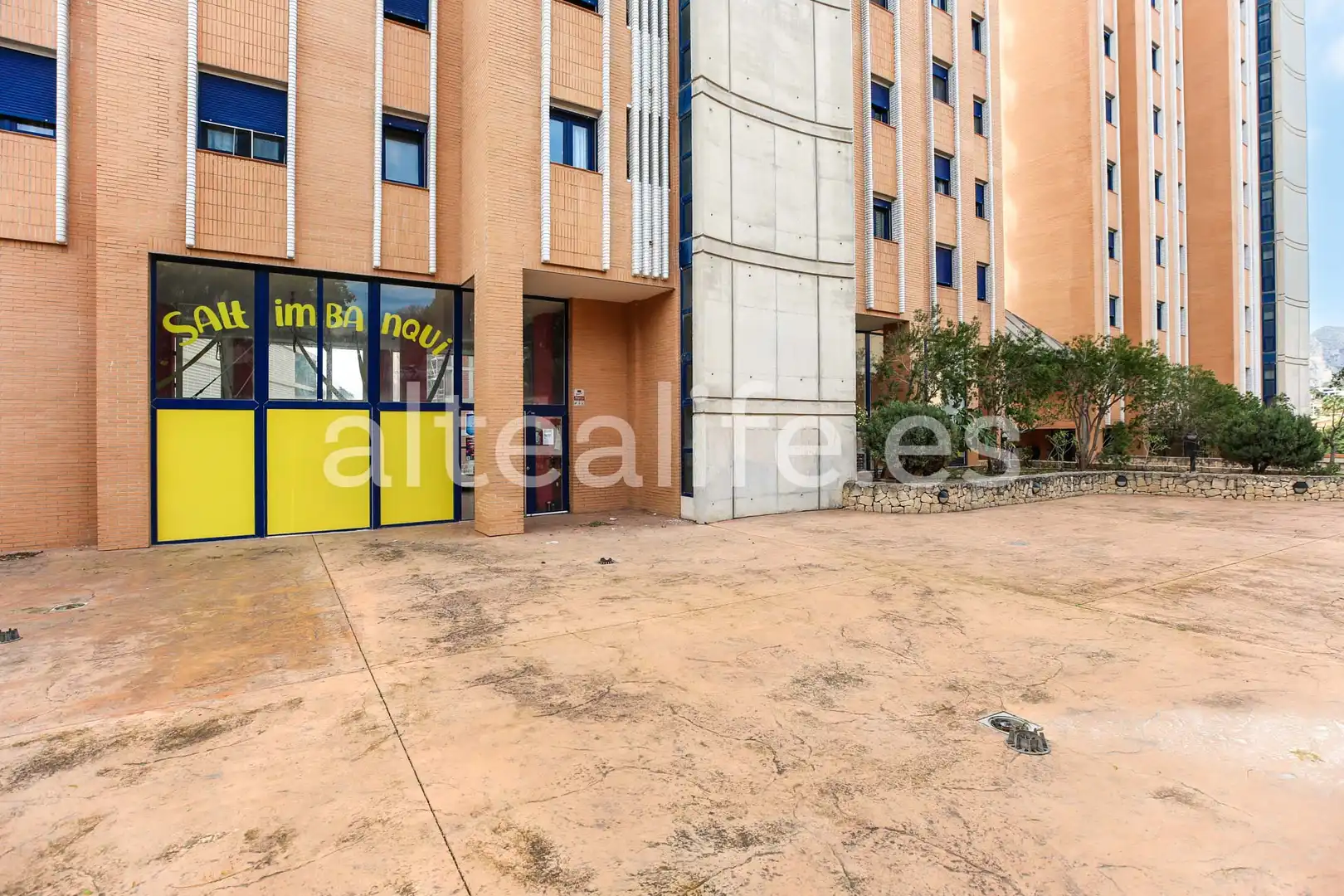 Außenansicht von Geschaftsraum zum Verkauf in Calpe / Calp mit Terrasse