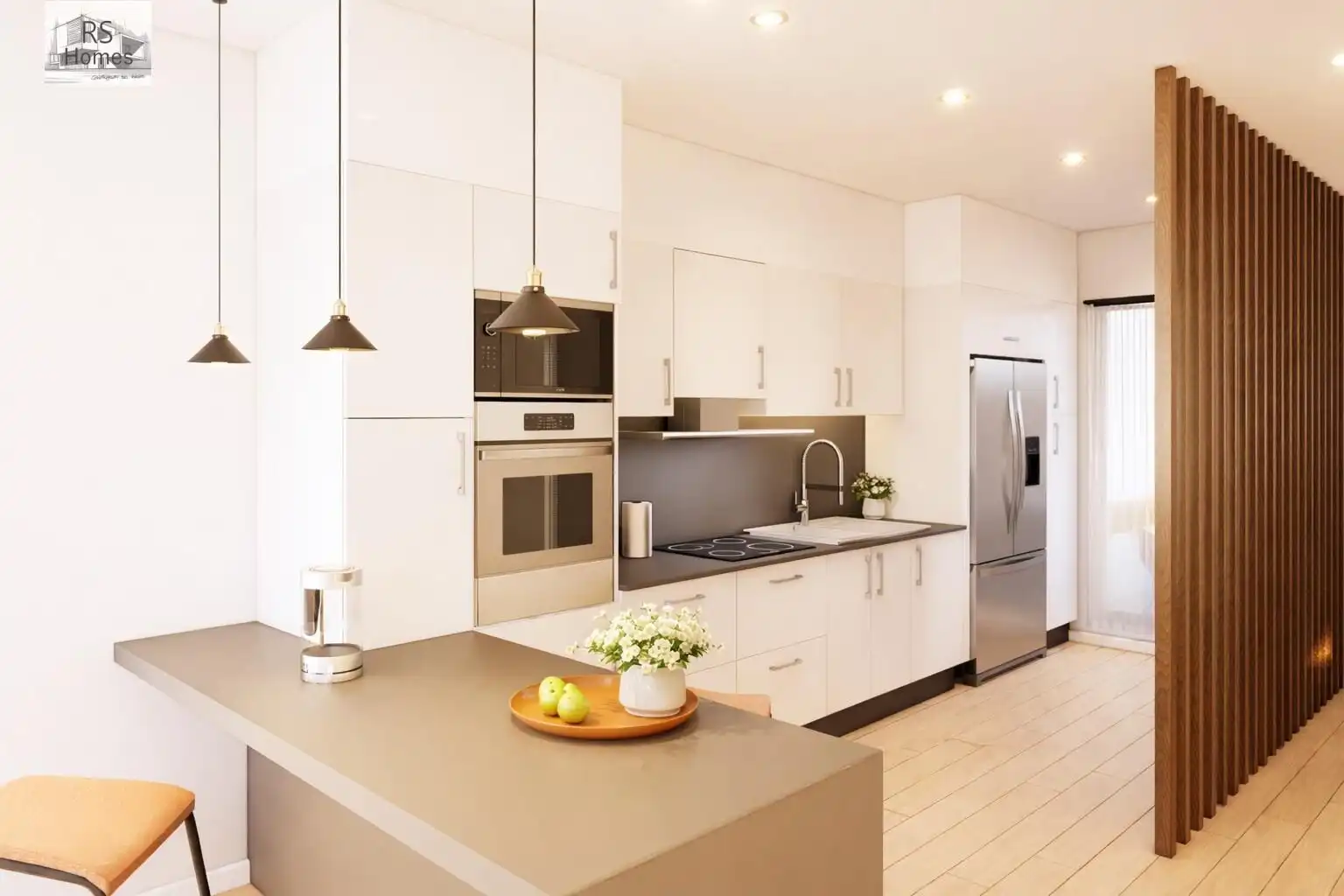 Cocina de Casa adosada en venta en Benissanó con Aire acondicionado, Jardín privado y Terraza