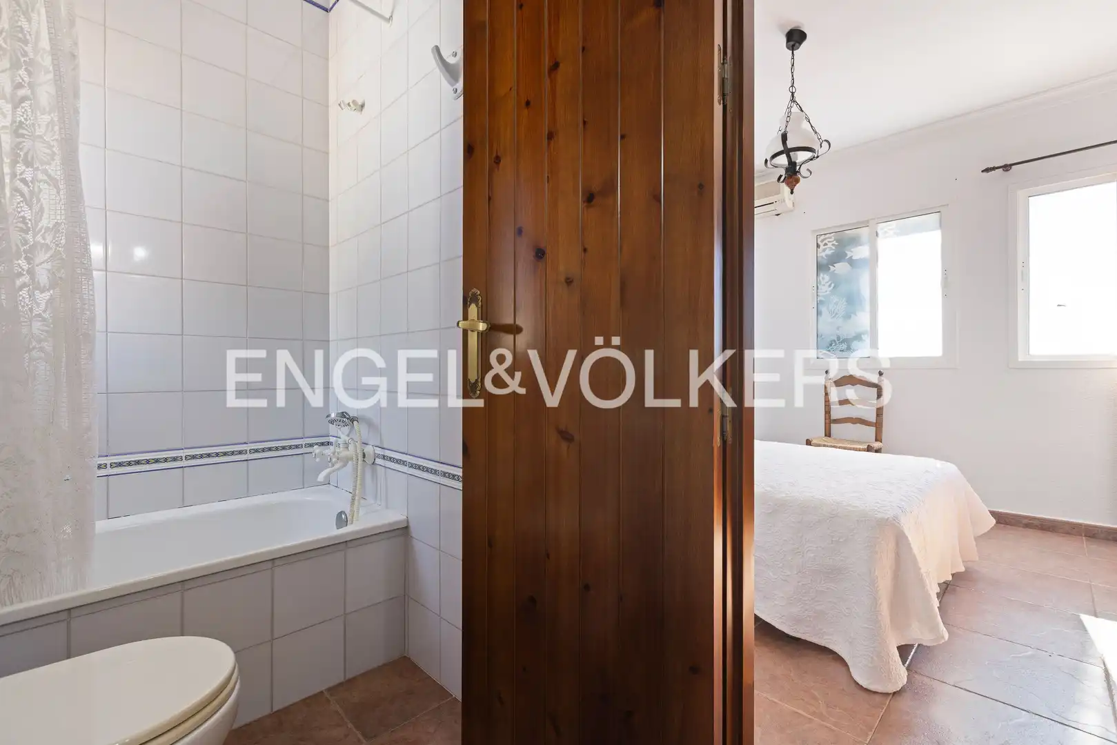 Baño de Finca rústica en venta en La Antilla con Aire acondicionado, Calefacción y Jardín privado