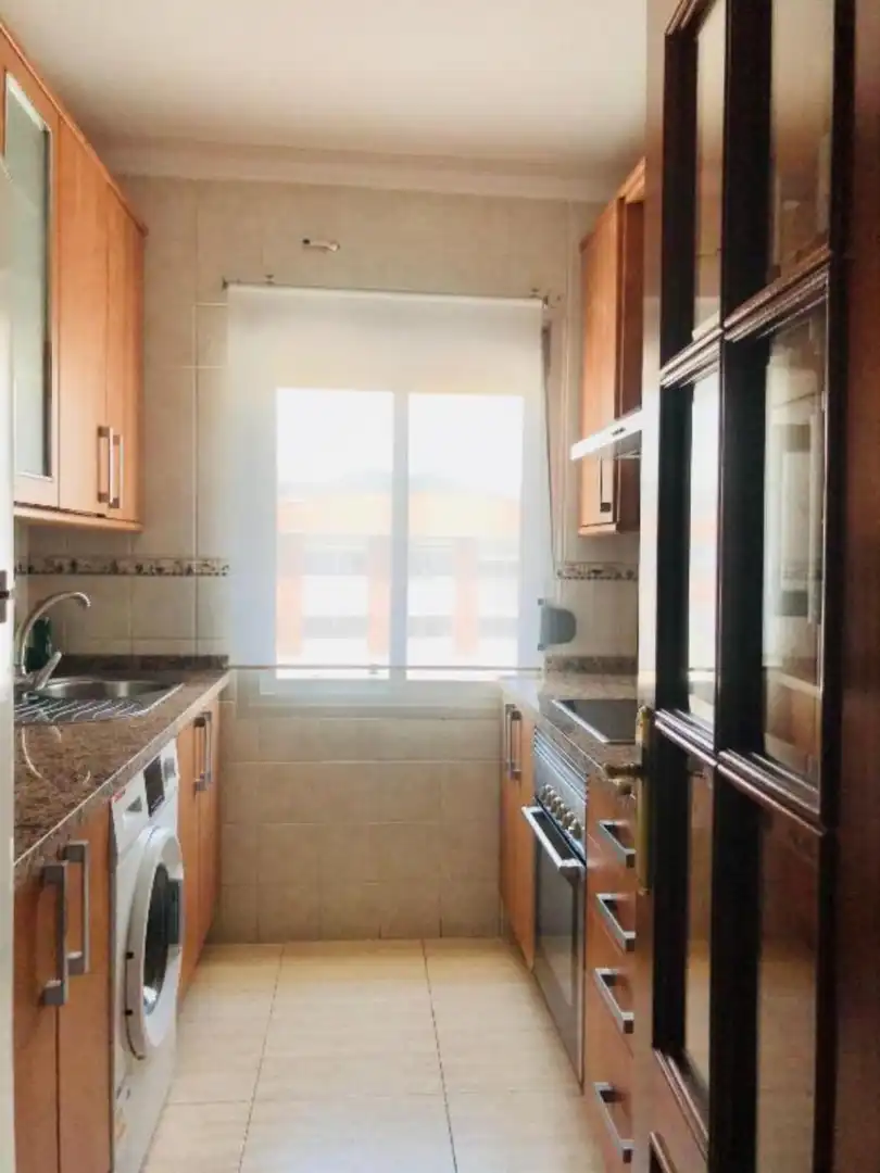 Kitchen of Apartments for rent in Málaga  with Air Conditioner, Furnished and Oven